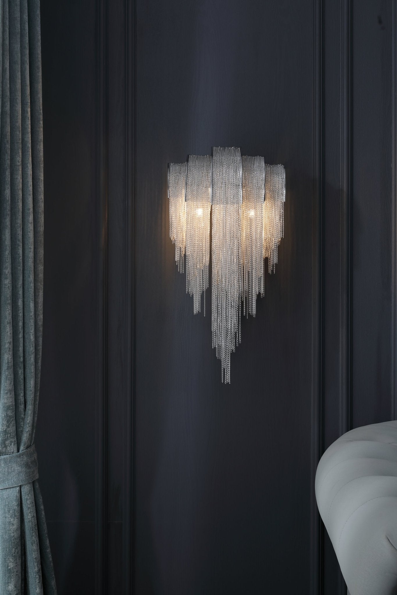 Chains Tassel Wall Sconce