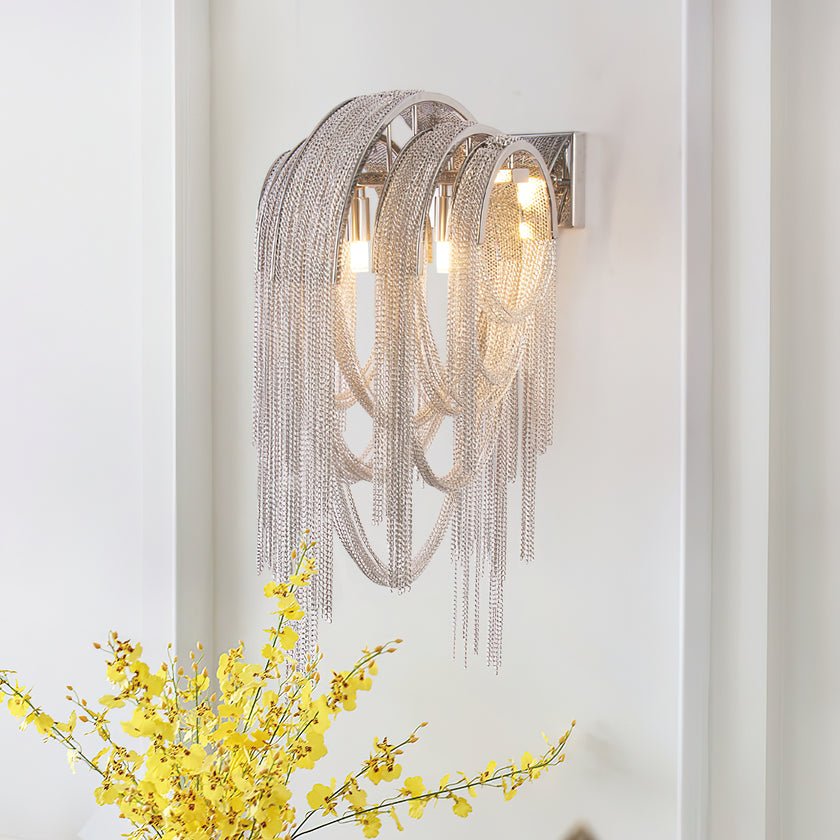 Chains Tassel Wall Sconce