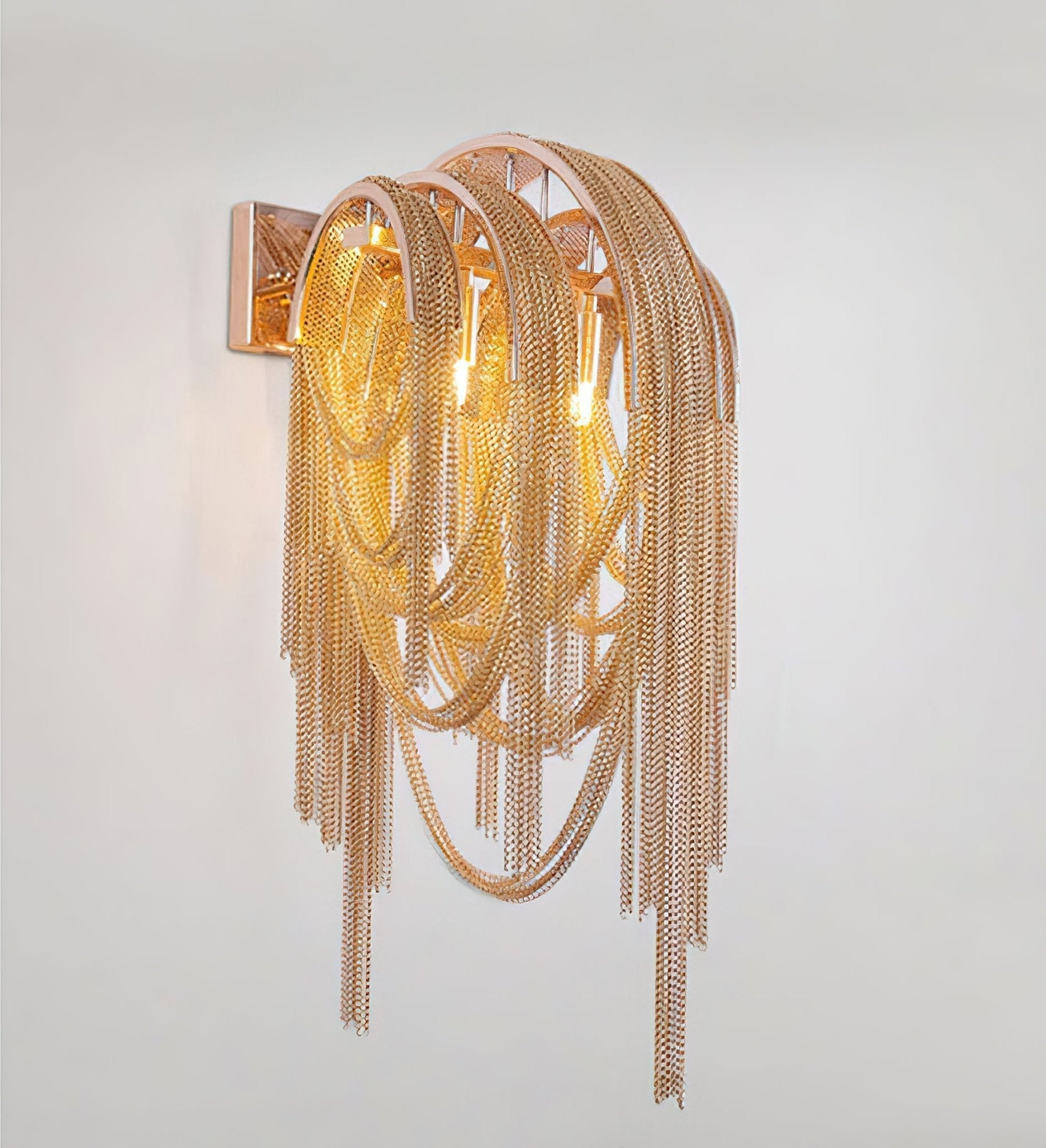 Chains Tassel Wall Sconce
