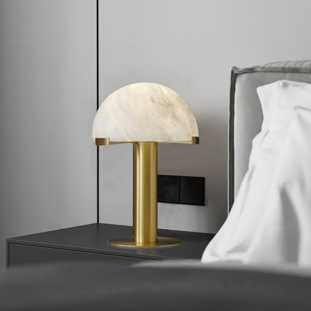 Elegance Alabaster Portable Lamp Table Lamp