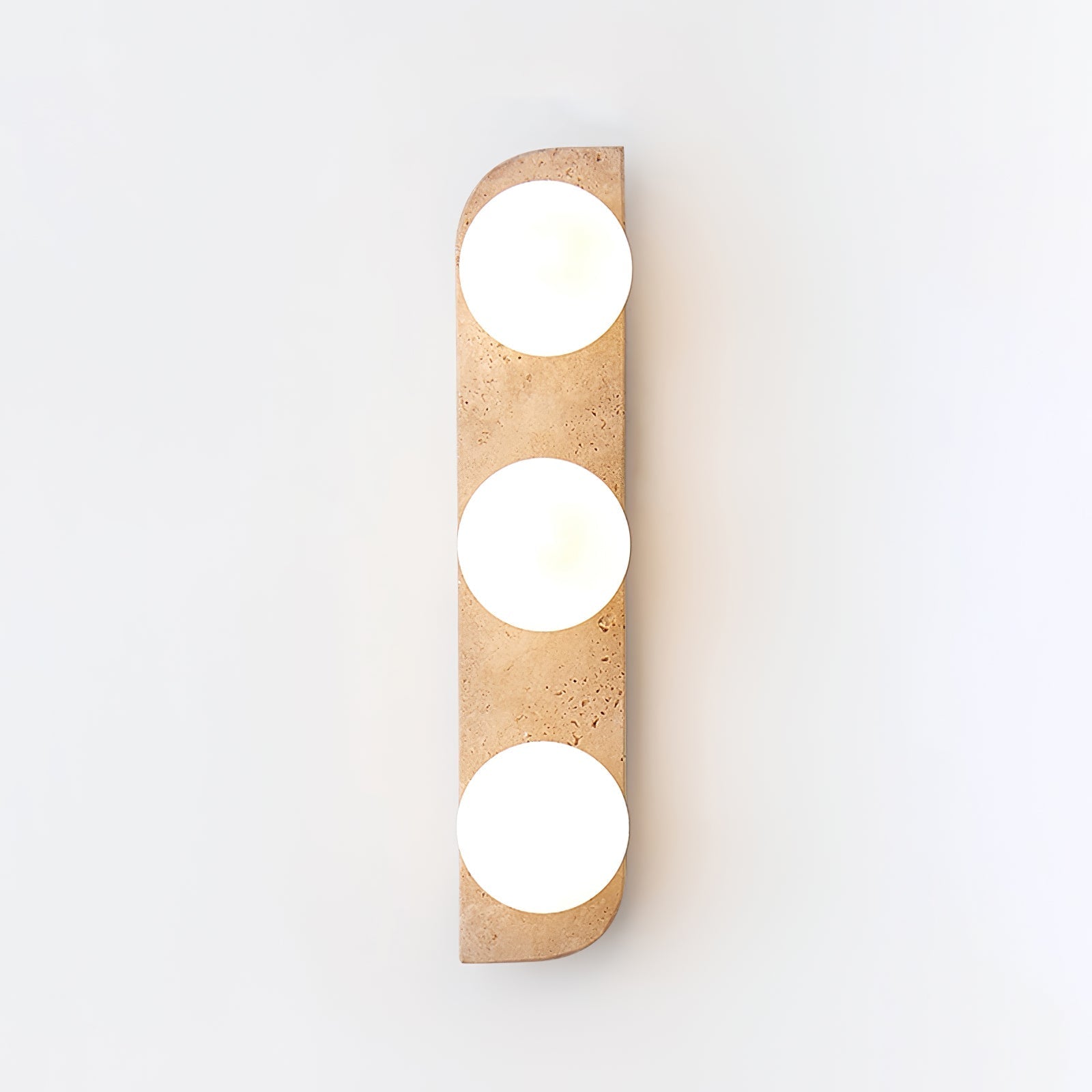 Elysian Travertine Plug-In Wall Light, Plug-In Wall Sconce, detail 56