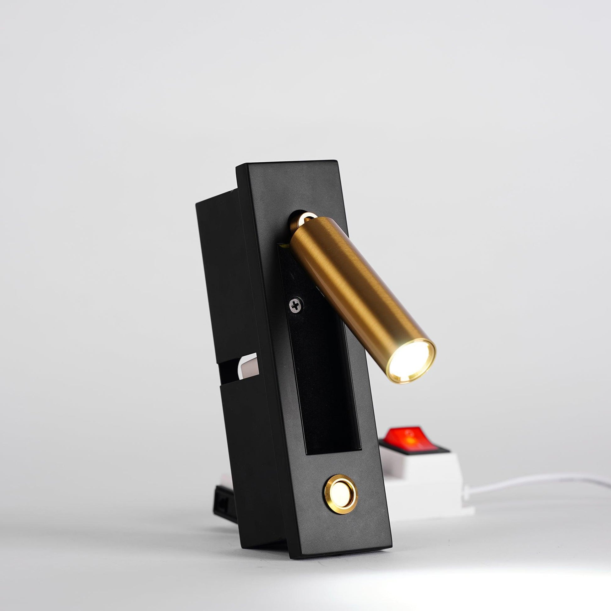 Embedded Bedside Wall Light, Hardwired Wall Sconce, detail 40