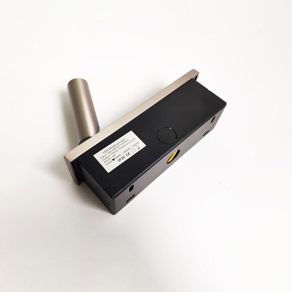 Embedded Bedside Wall Light, Hardwired Wall Sconce, detail 24