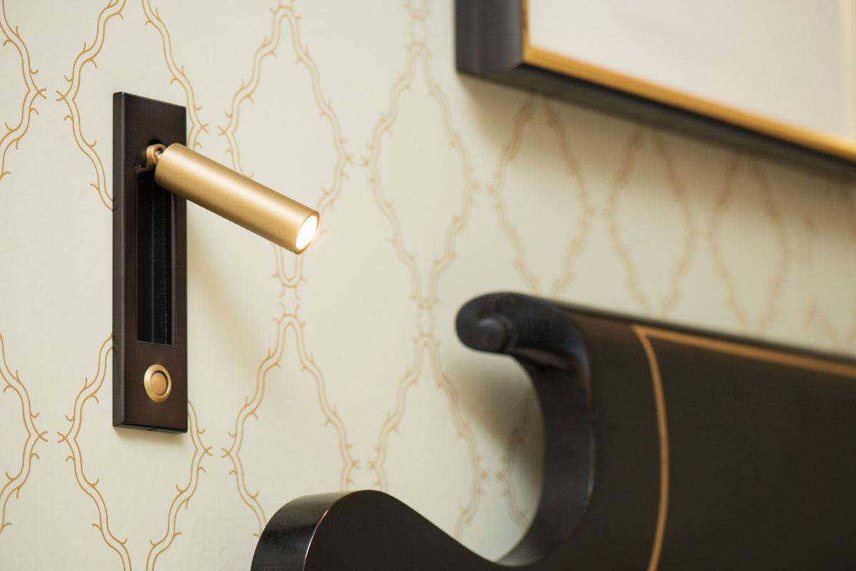 Embedded Bedside Wall Light, Hardwired Wall Sconce, detail 27