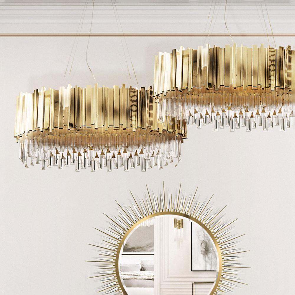 crystal chandelier shown as a main product image for dining rooms