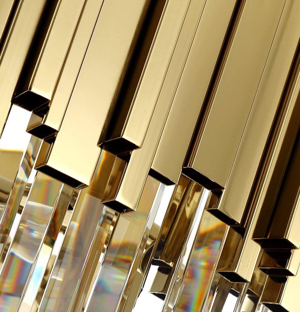 Close-up angle of Empire Crown Chandelier showing form and material detail