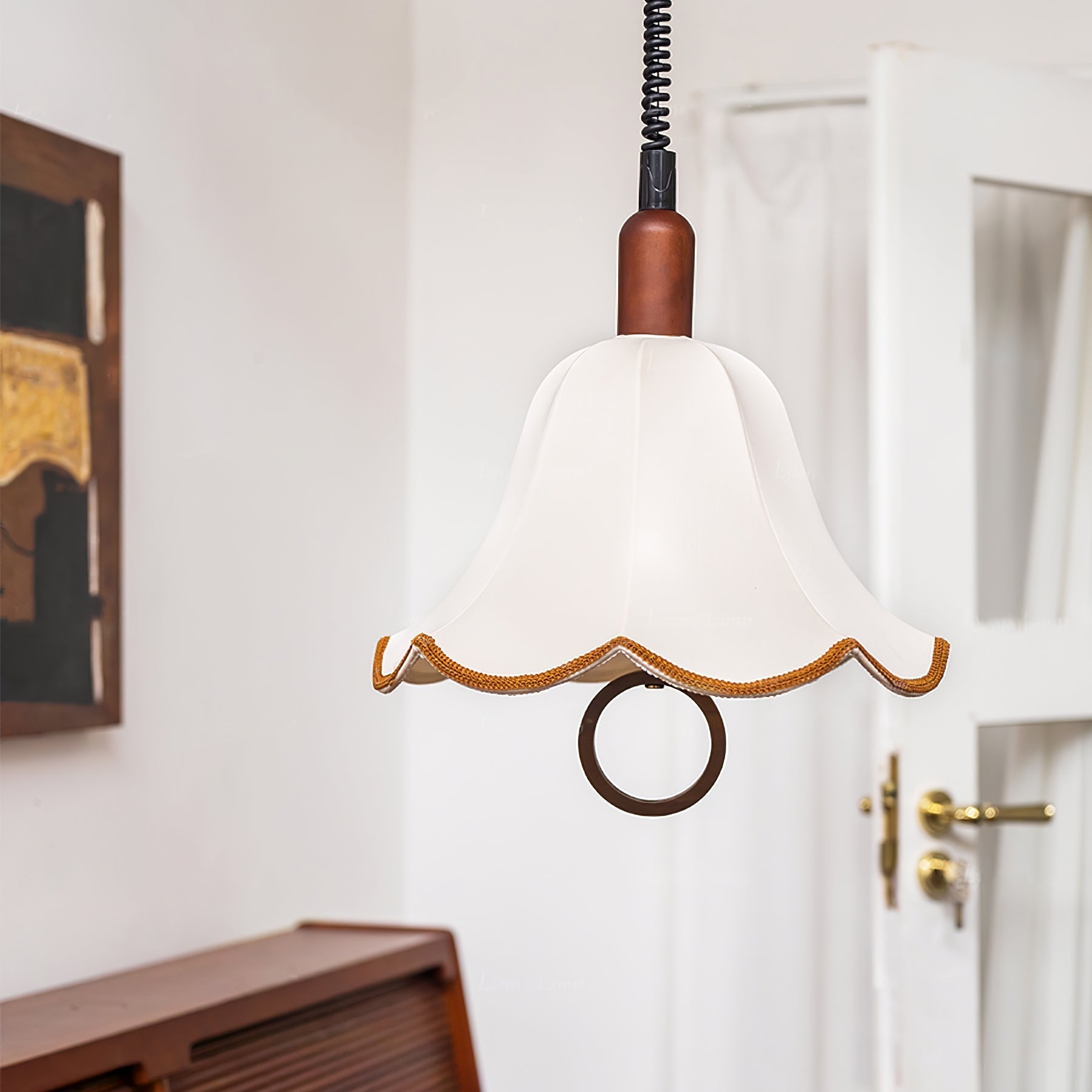 Eryn Fabric Pendant Light detail view 20