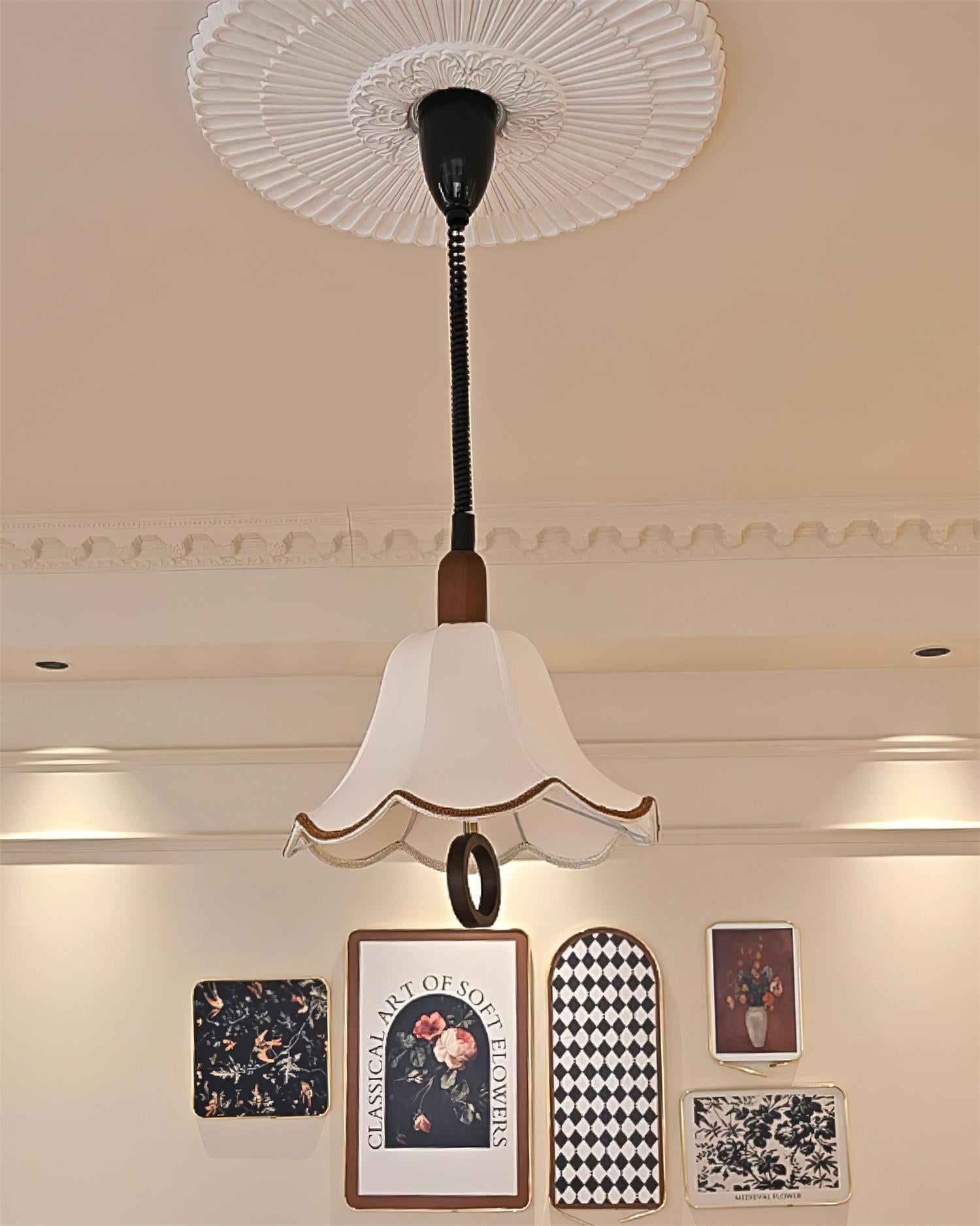 Eryn Fabric Pendant Light detail view 30