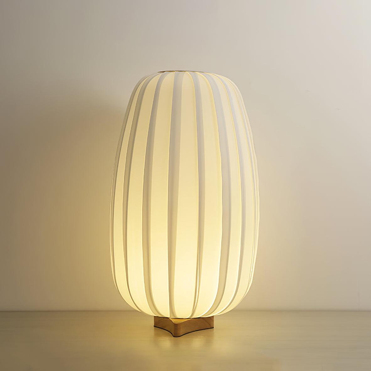 Fabric Clean-Lined Table Light, Bedside Table Lamp, detail 9