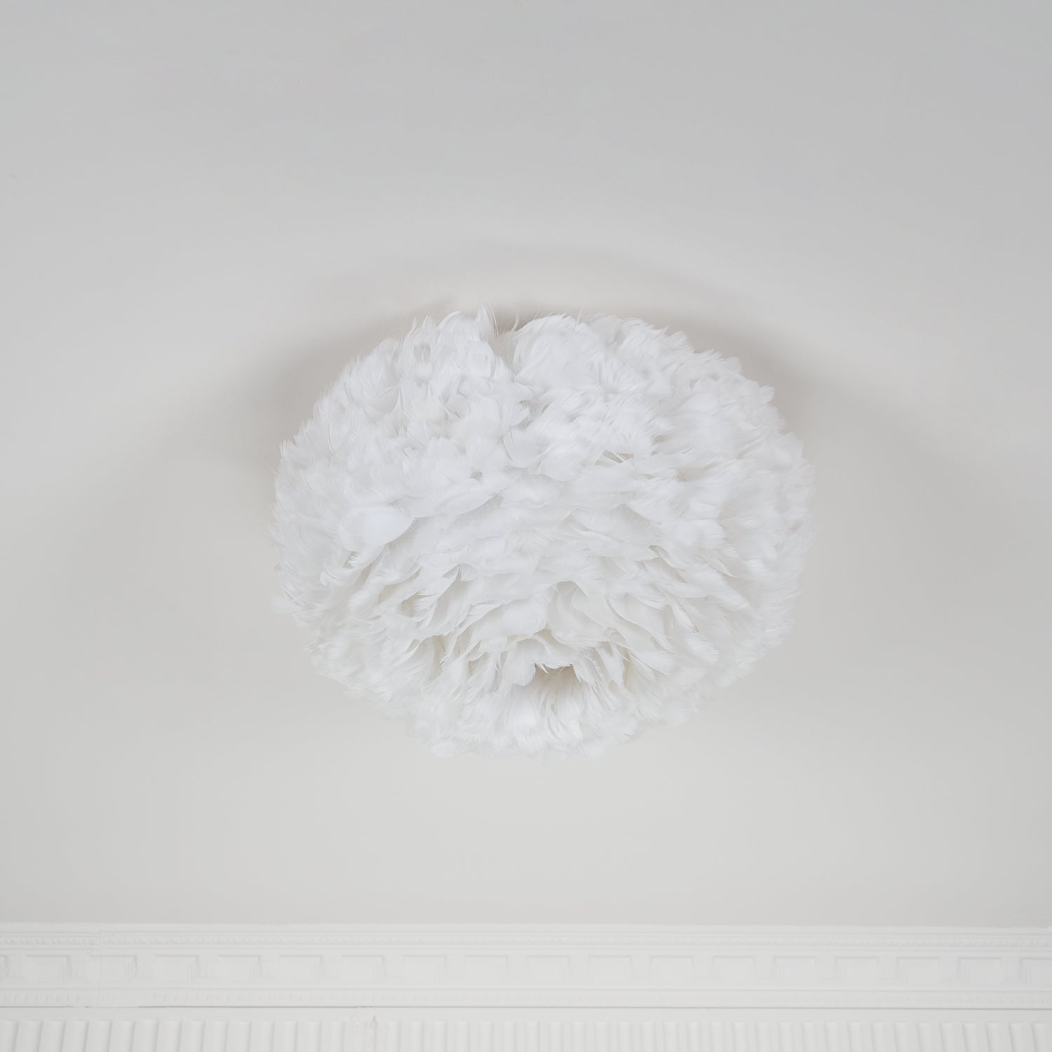 Feathered Ceiling Light