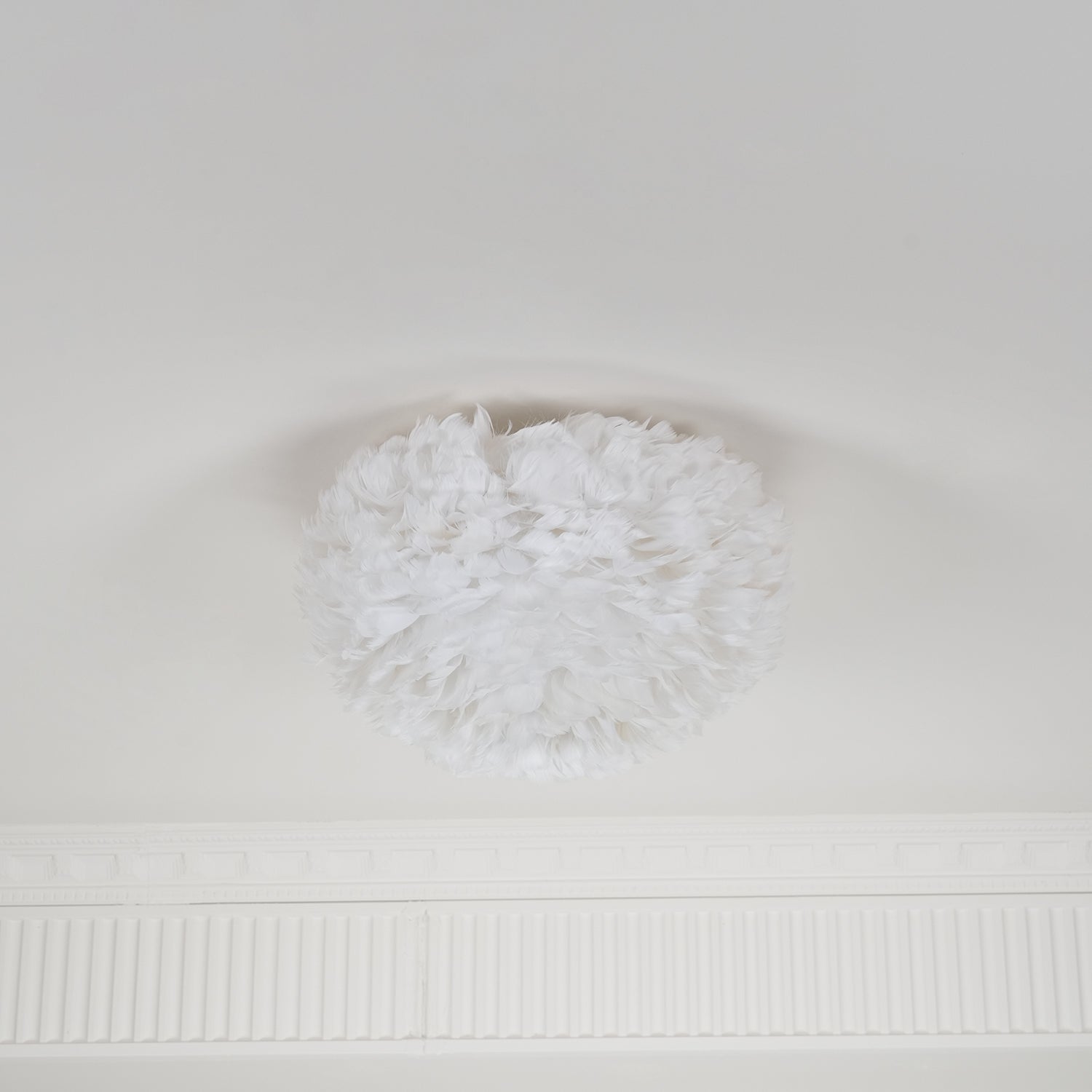Feathered Ceiling Light