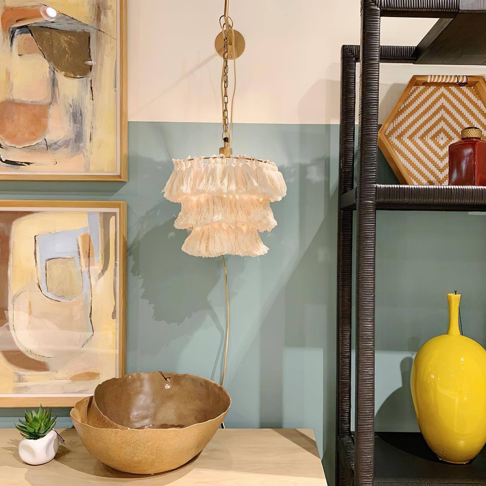 Fela Tassel Wall Sconce