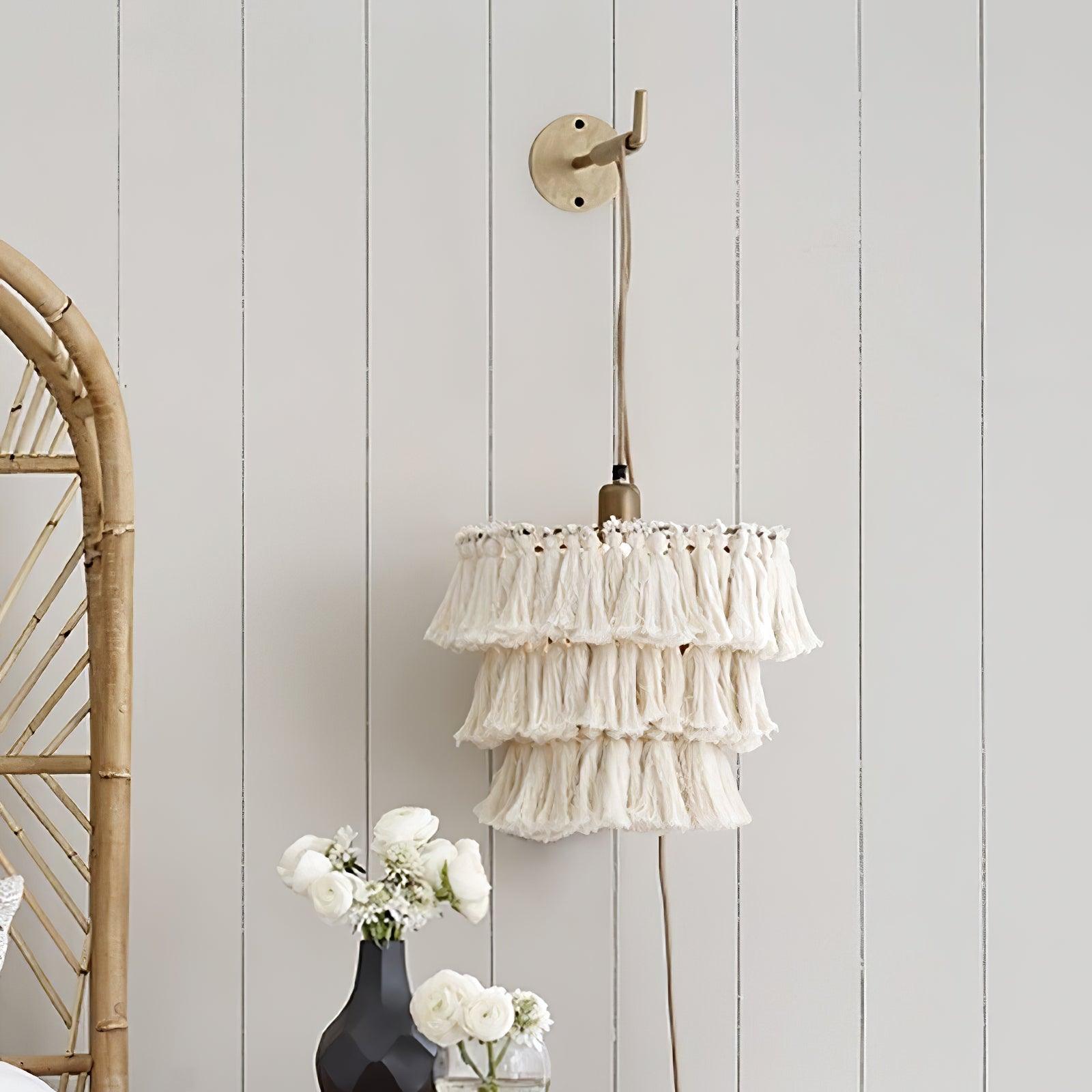 Fela Tassel Wall Sconce