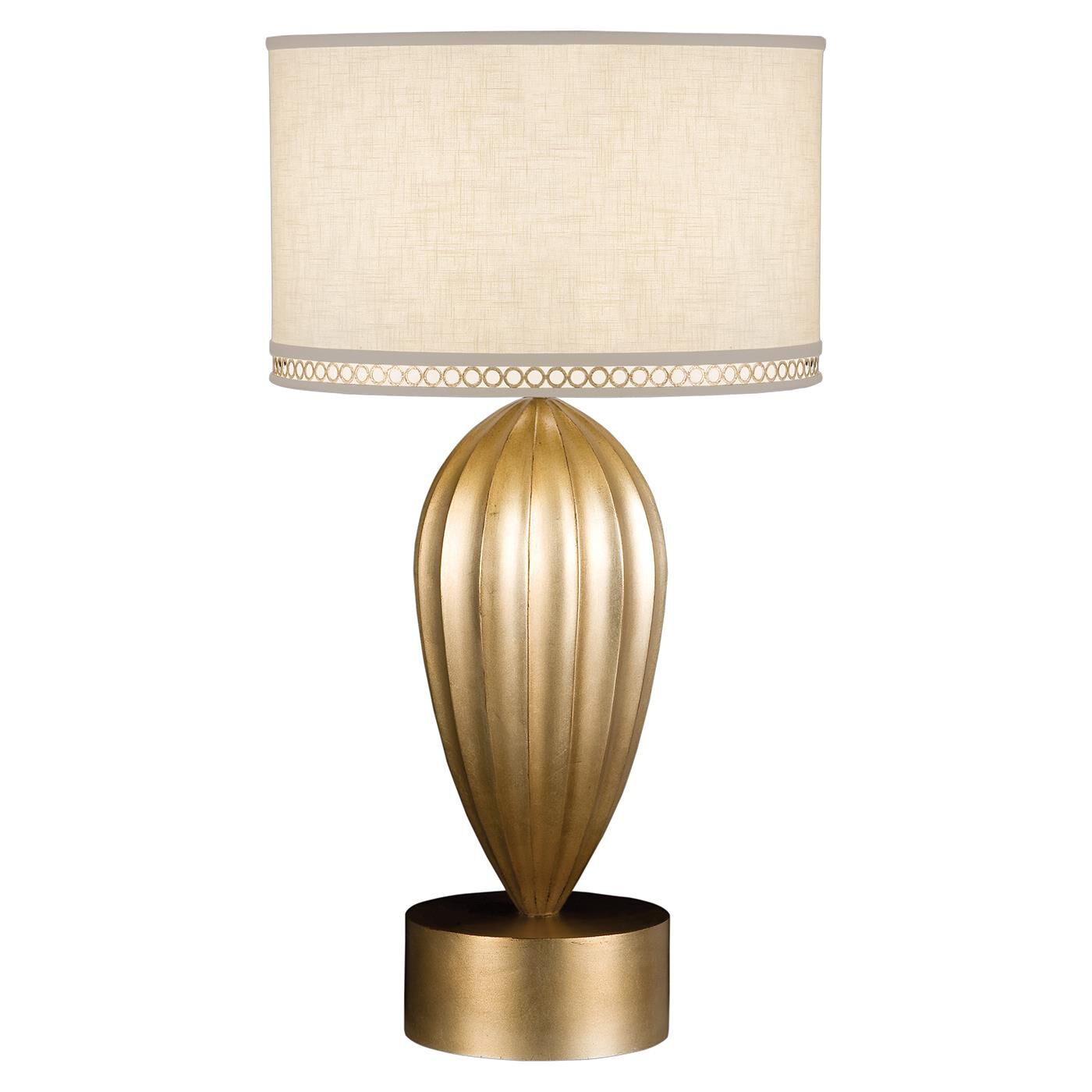 Allegretto 33 Inch Table Lamp table lamp in metal, fabric, crystal | Tianguang Select