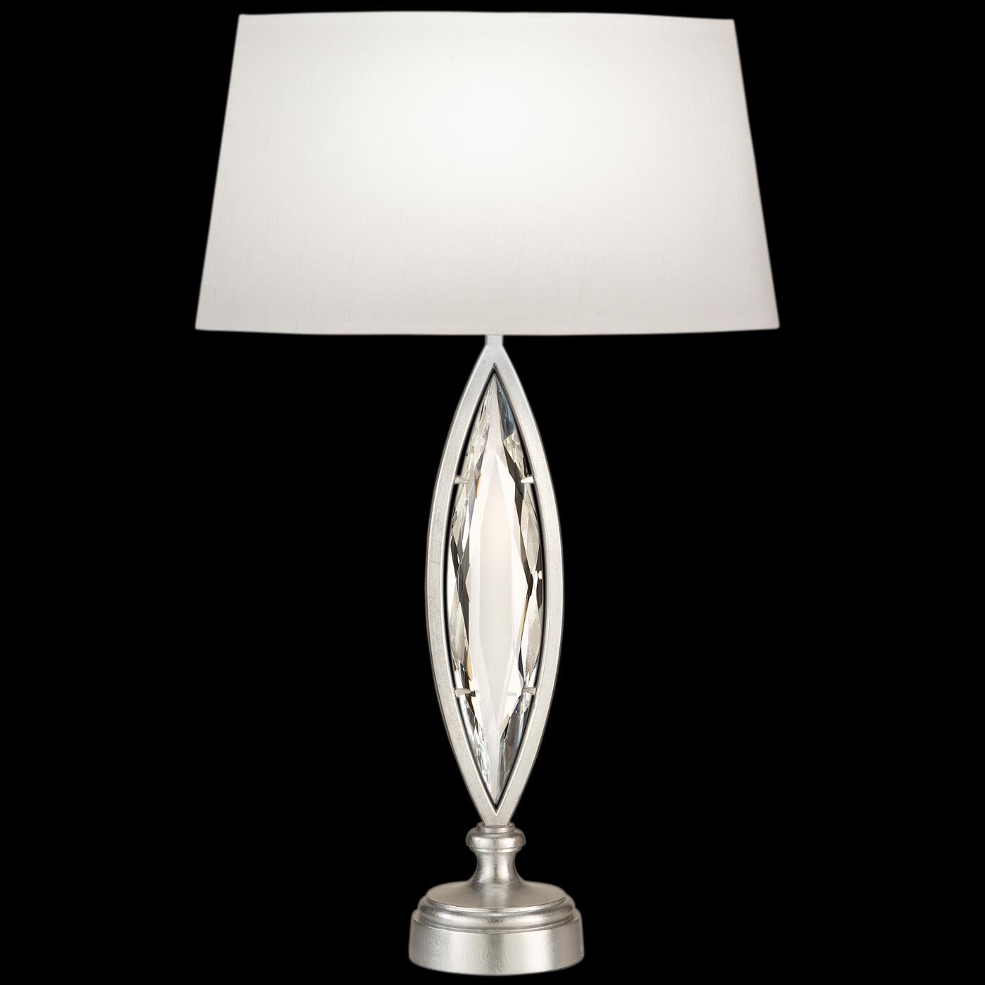 Marquise 29 Inch Table Lamp table lamp in metal, fabric, crystal | Tianguang Select