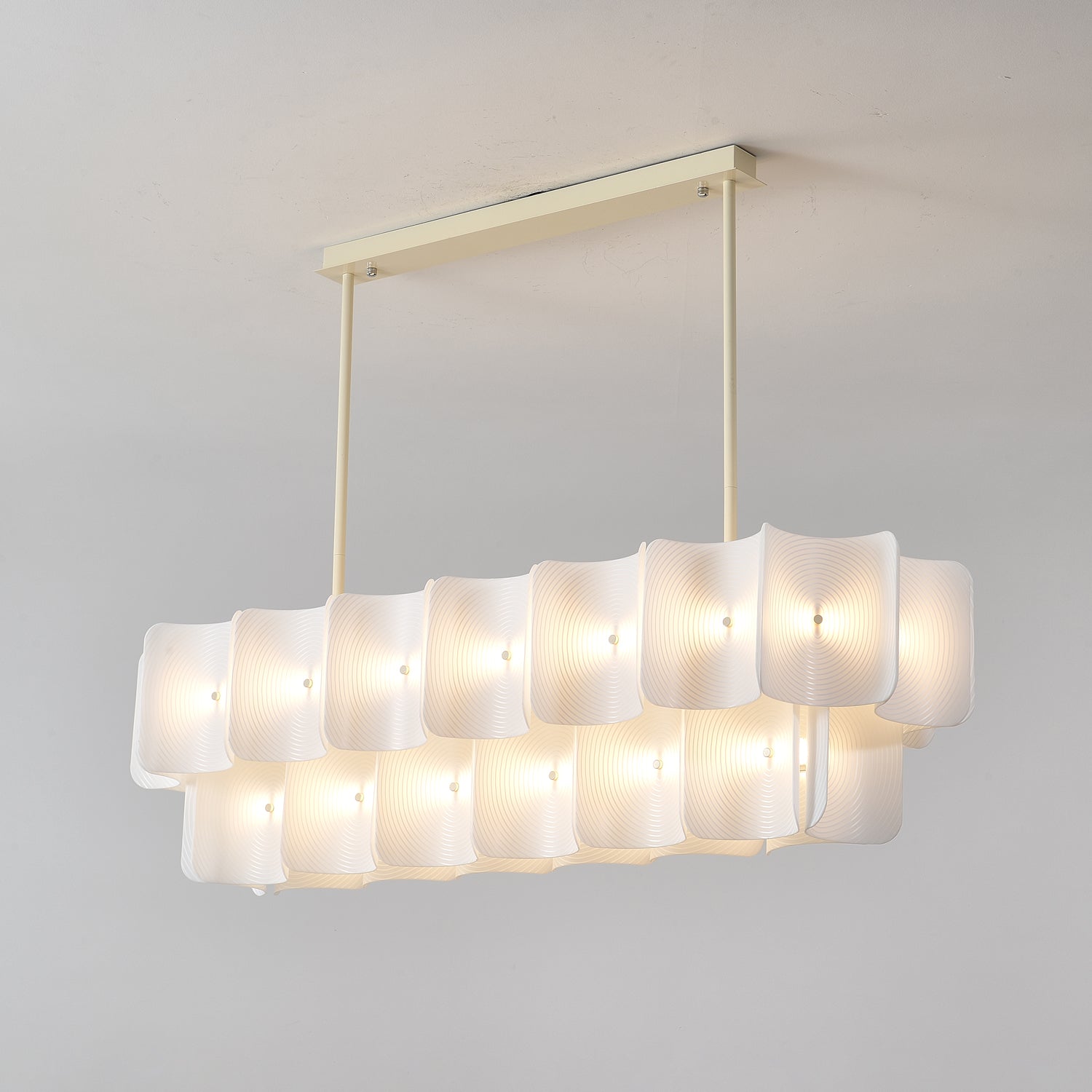 metal chandelier shown as a main product image for foyers