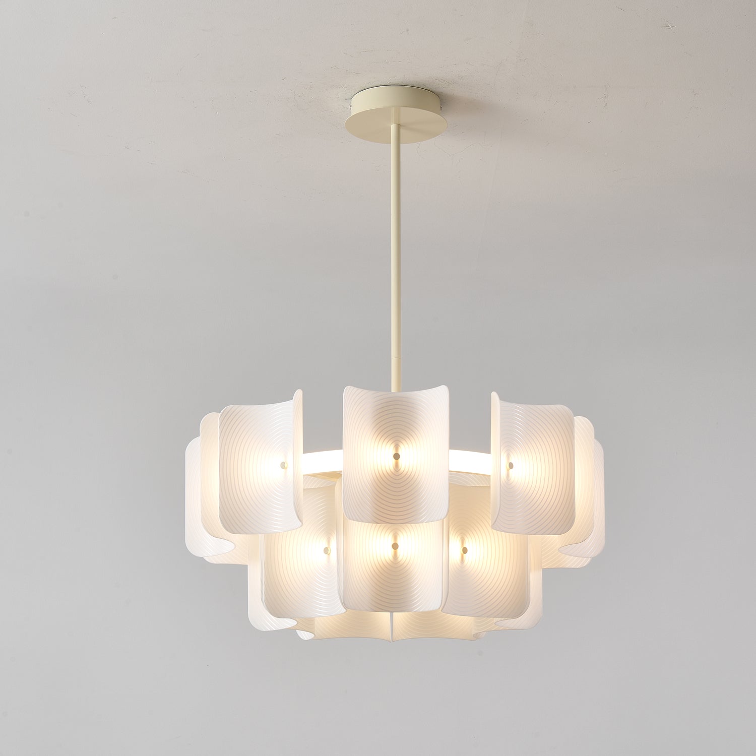 metal chandelier shown as a main product image for foyers