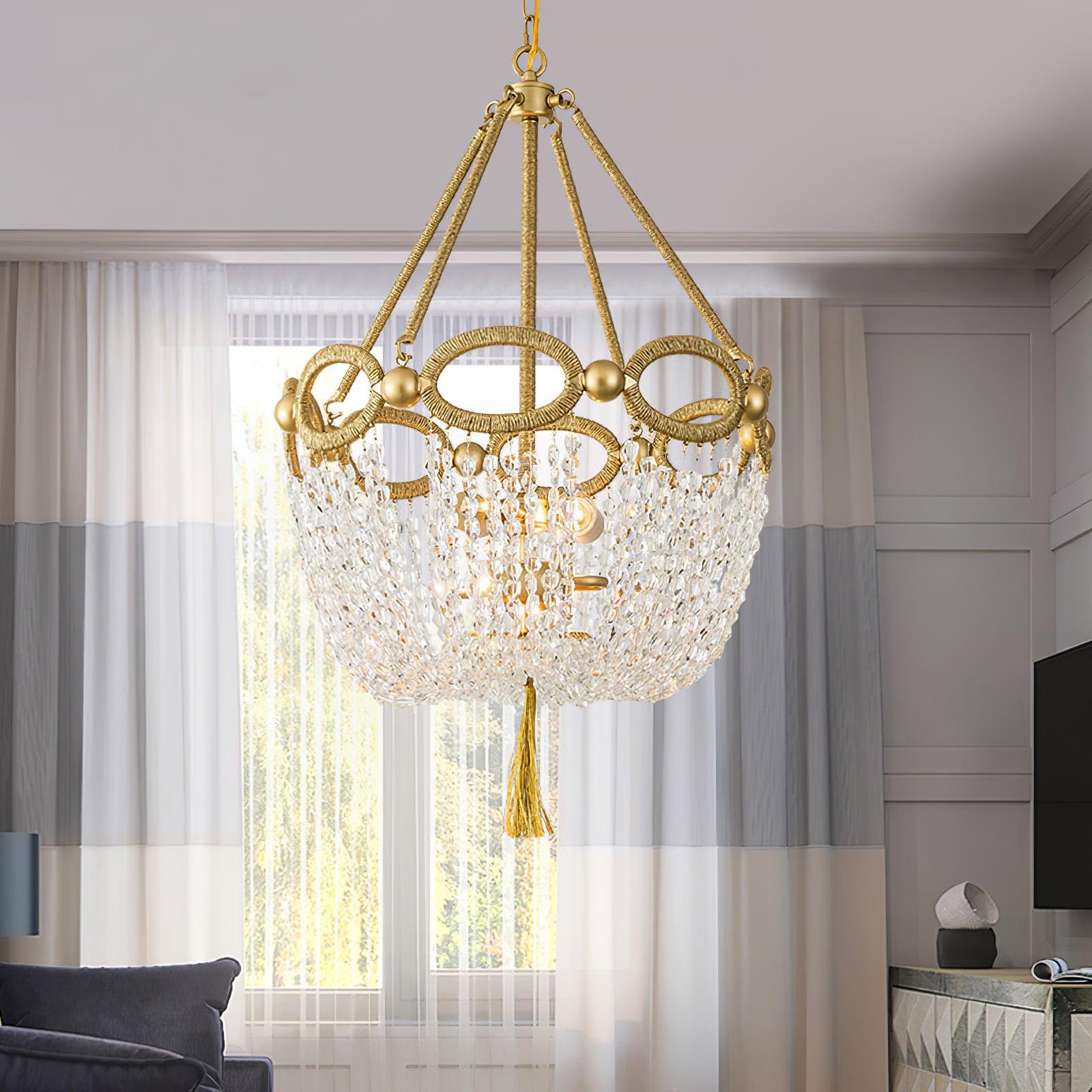 Fiona Beaded Chandelier 20.5