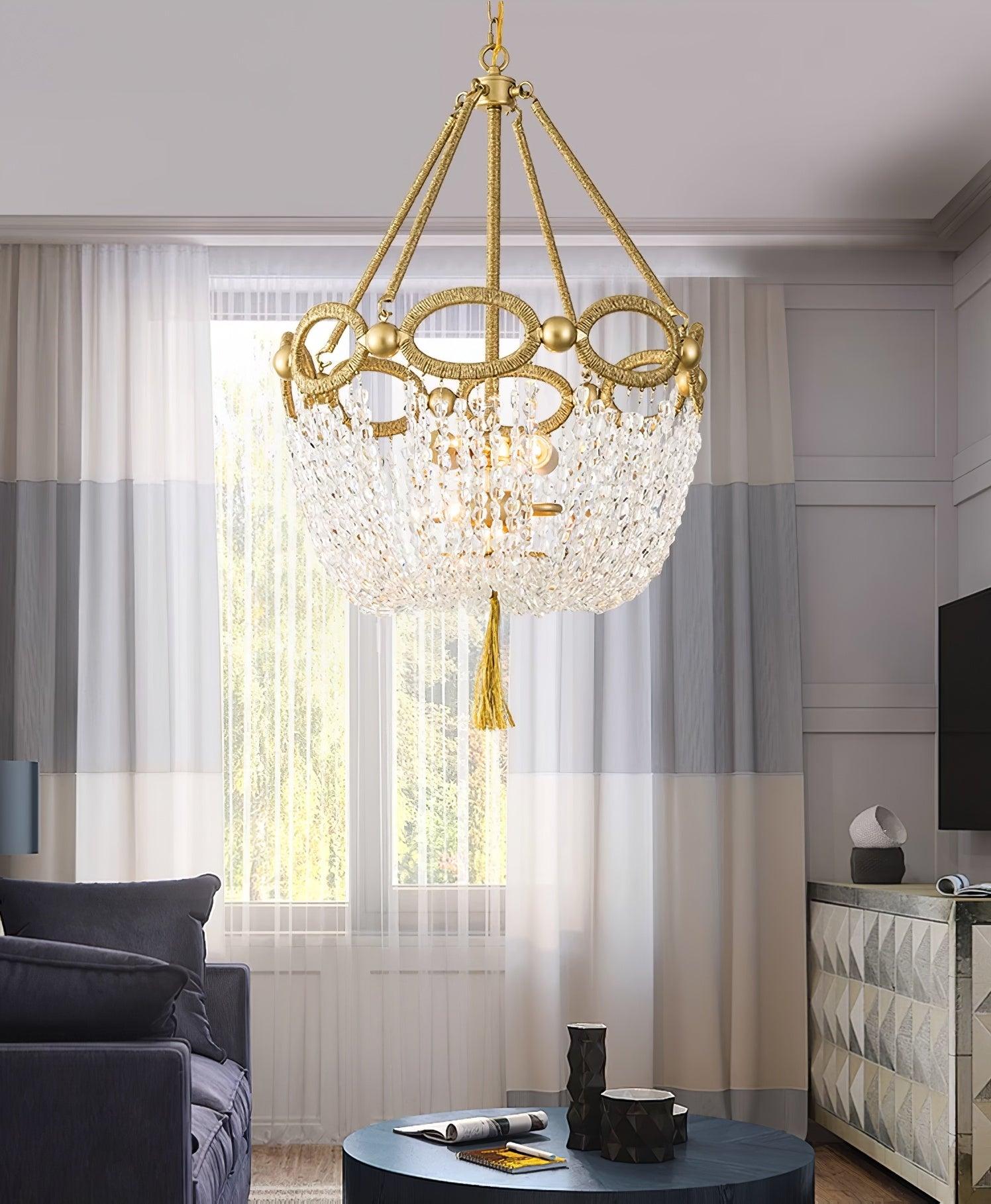 Fiona Beaded Chandelier 20.5