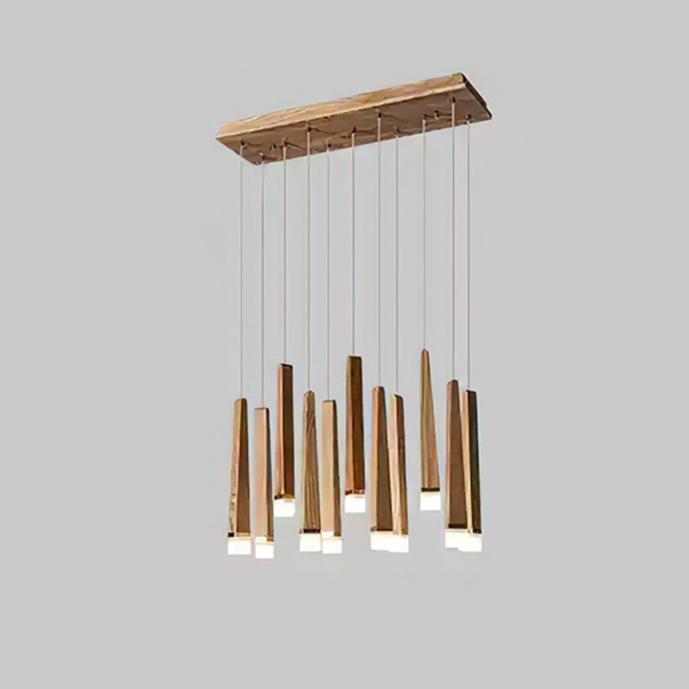 Firewood Stick Chandelier