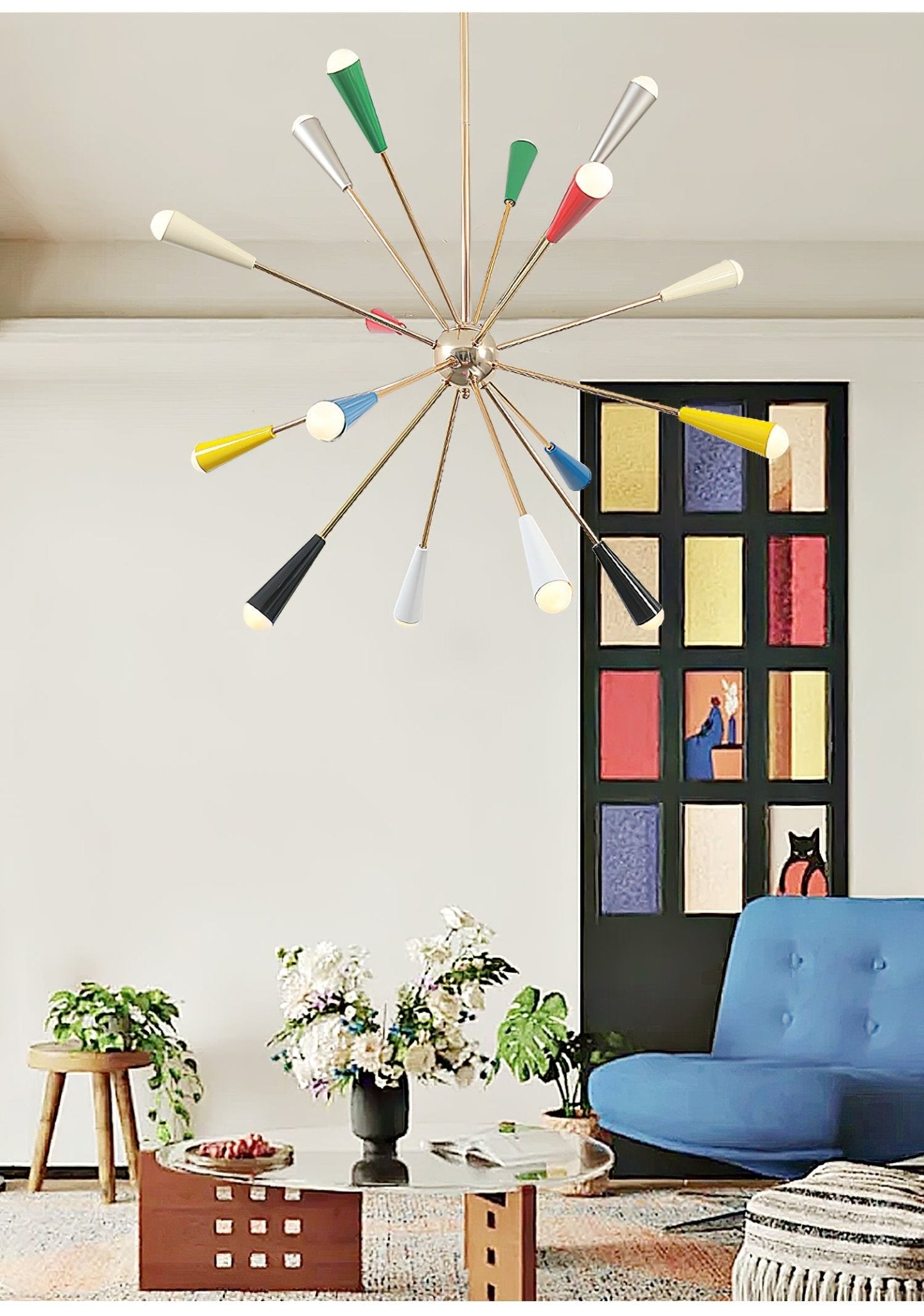 Firework Pop Chandelier