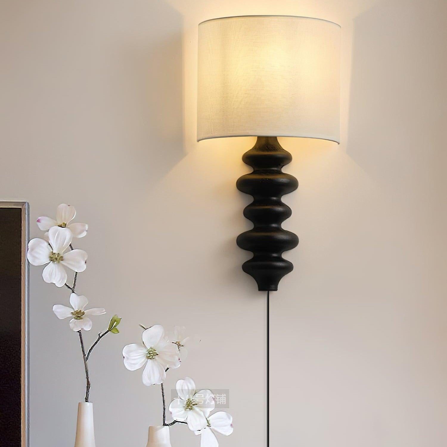 Fishbone Plug-in Sconce