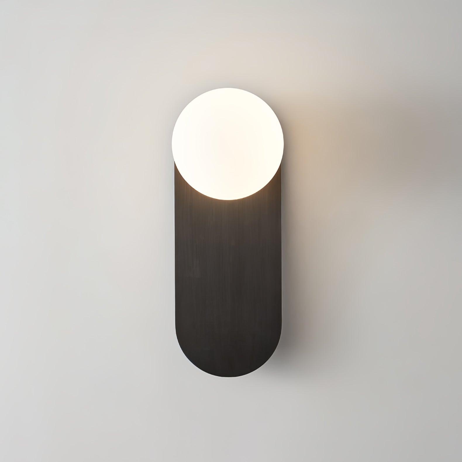 Flat Base Globe Bracket Light Wall Light, Hardwired Wall Sconce, detail 20