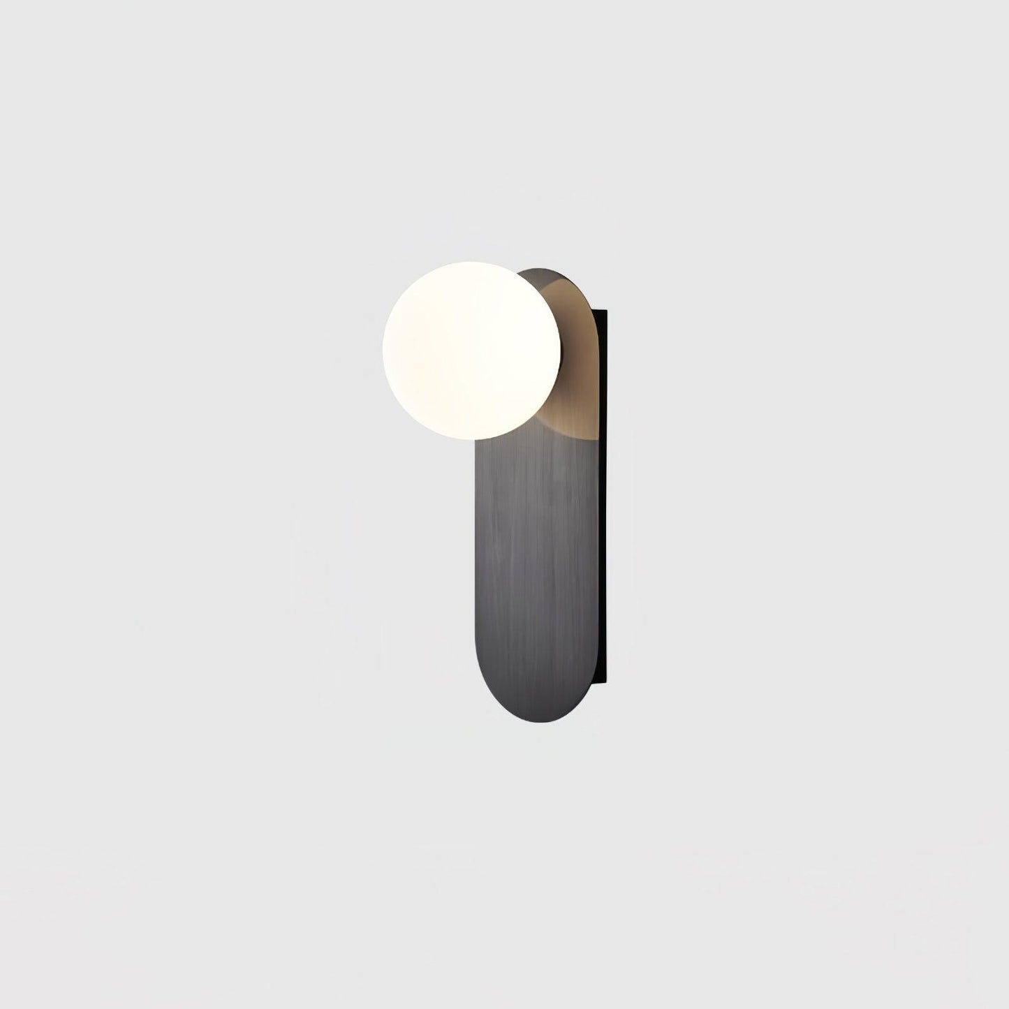 Flat Base Globe Bracket Light Wall Light, Hardwired Wall Sconce, detail 27