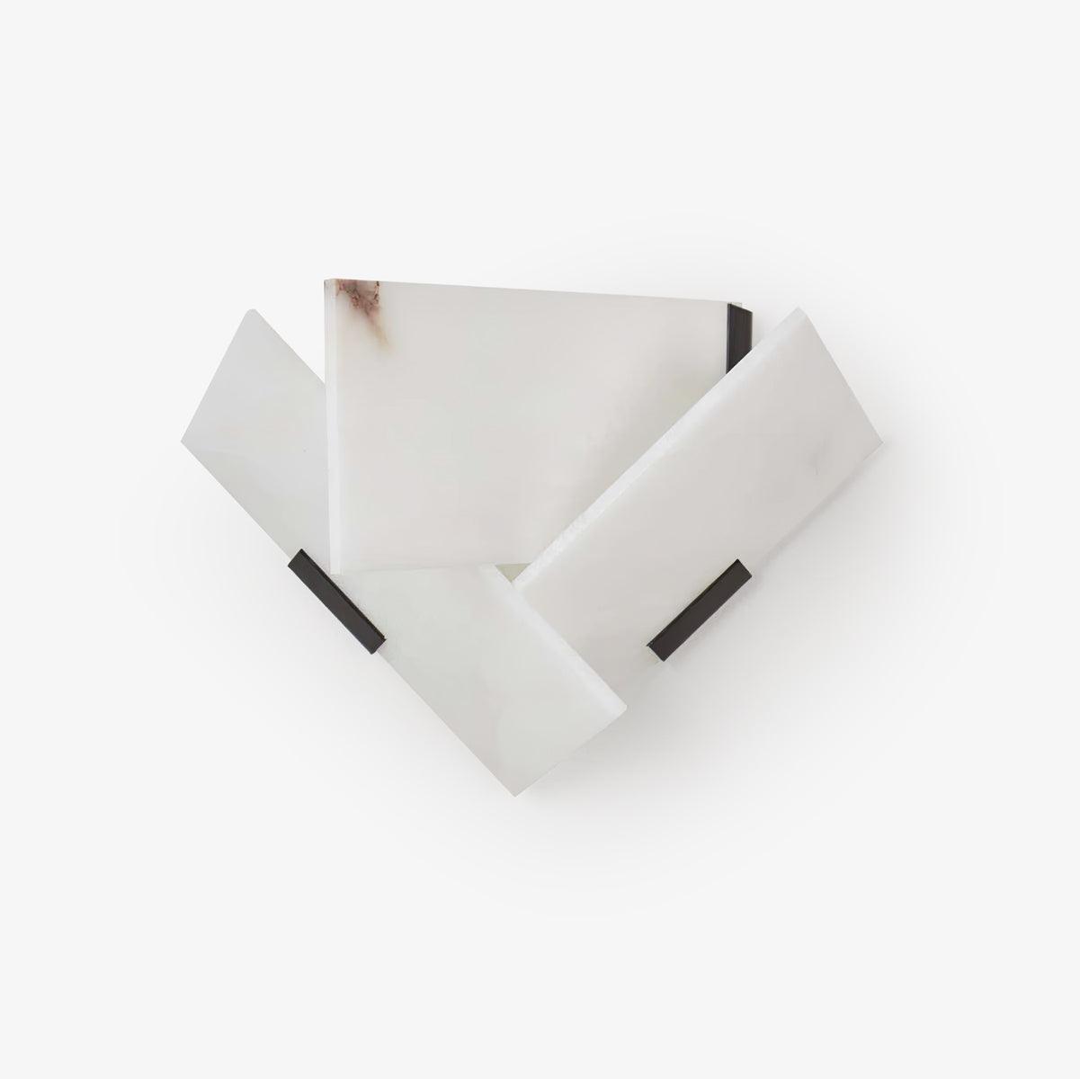 Fly Alabaster Wall Light, Hardwired Wall Sconce, detail 2