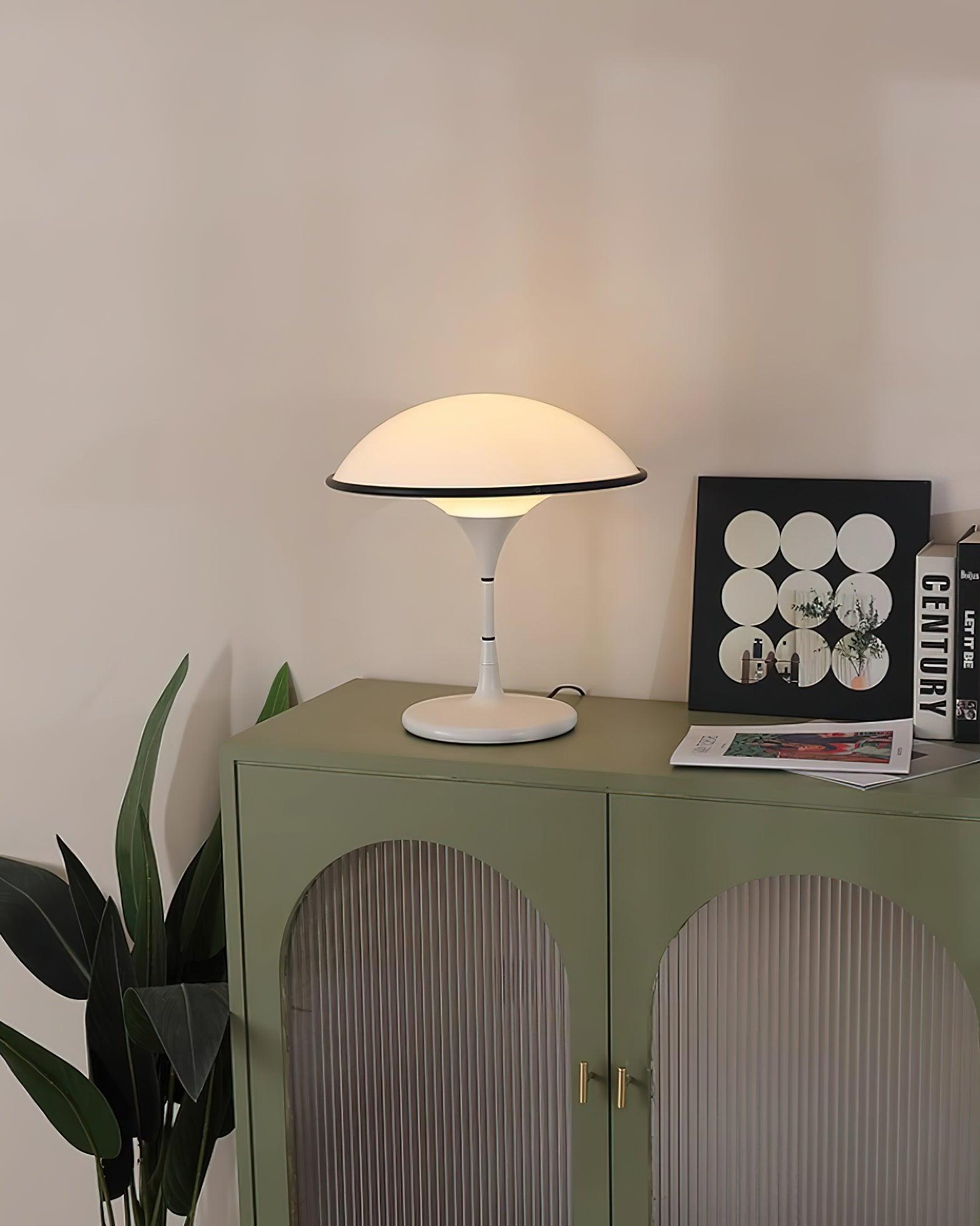 Foggy Saucer Table Lamp 15.7