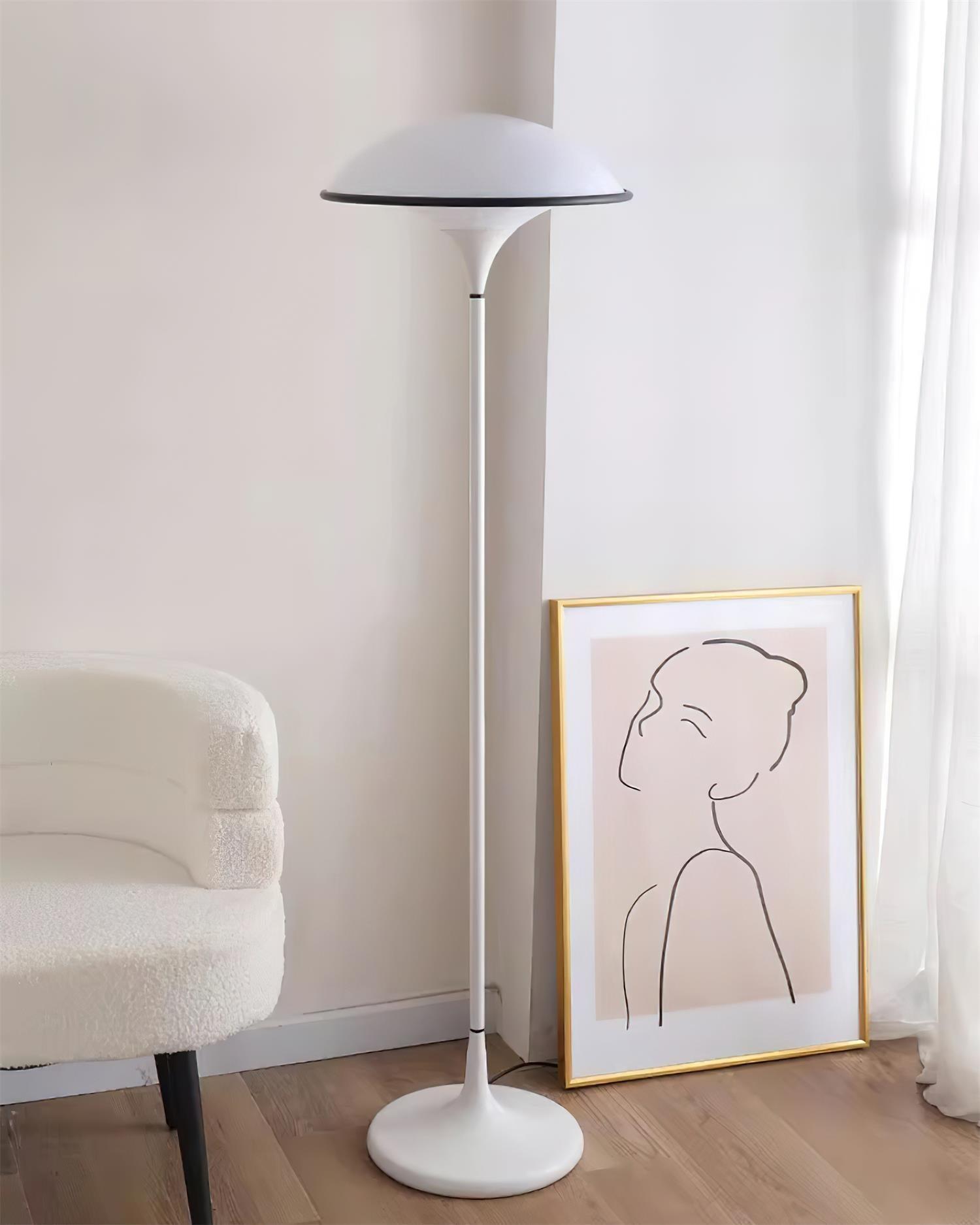Foggy Saucer Floor Light 15.7", Floor Lamp, detail 13