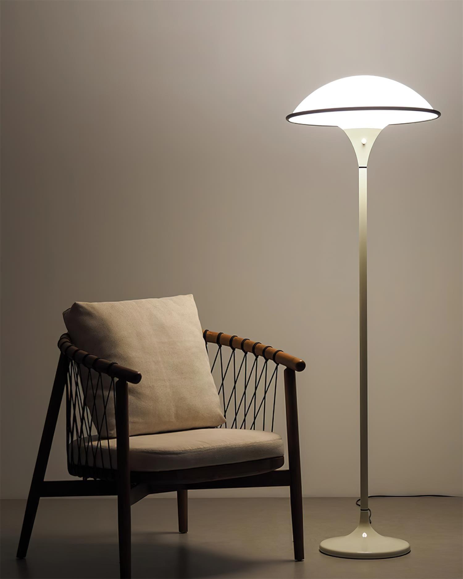 Foggy Saucer Floor Light 15.7", Floor Lamp, detail 14