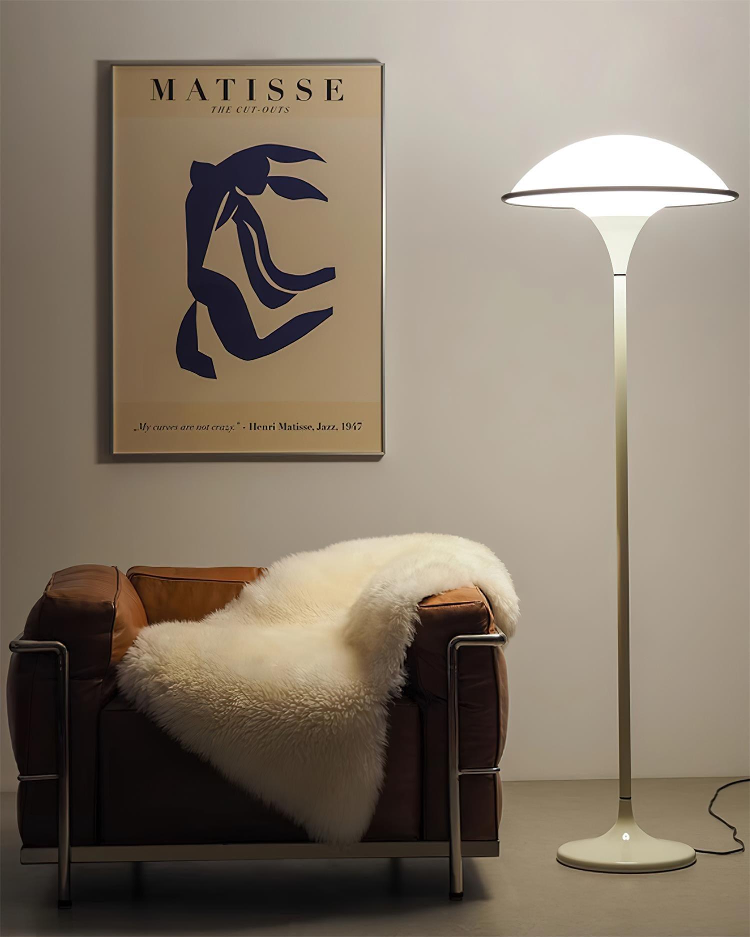 Foggy Saucer Floor Light 15.7", Floor Lamp, detail 19