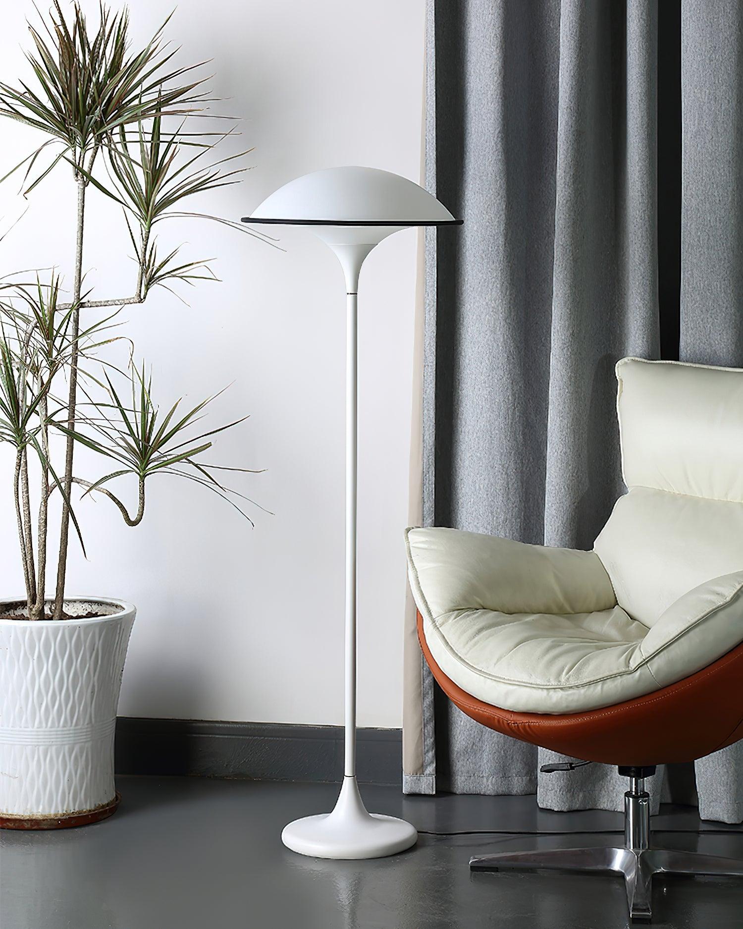 Foggy Saucer Floor Light 15.7", Floor Lamp, detail 7