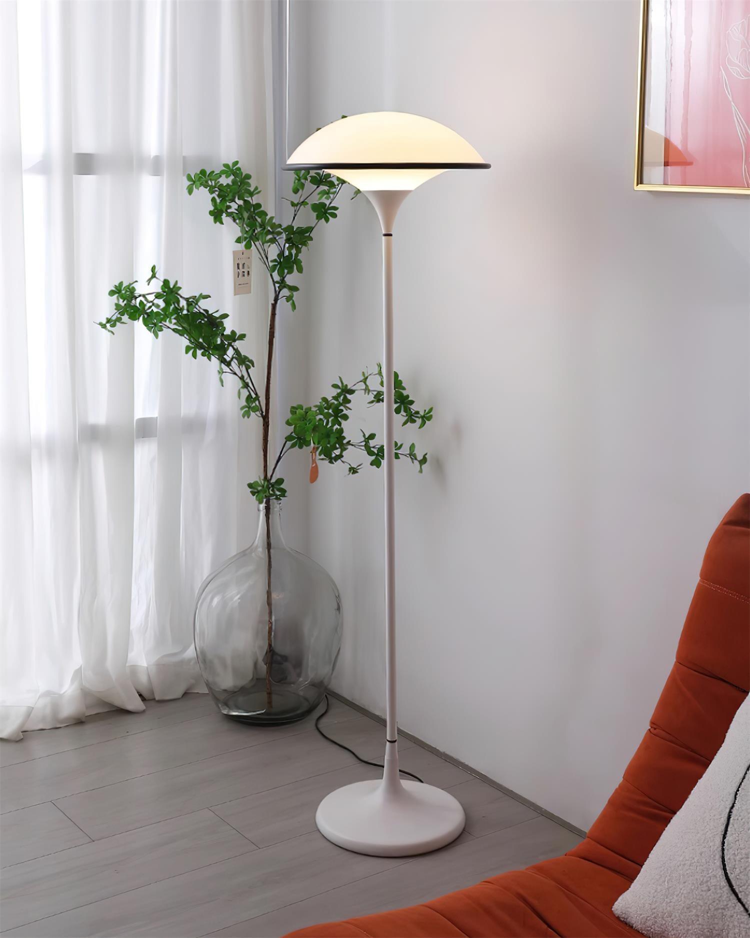 Foggy Saucer Floor Light 15.7", Floor Lamp, detail 10