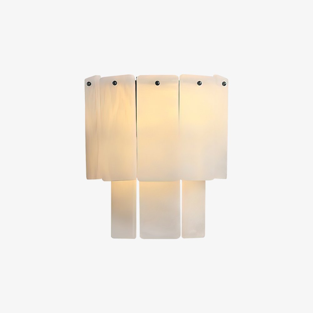 Fractured Alabaster Wall Light - Wall Lamp, Hardwired Wall Sconce, detail 16