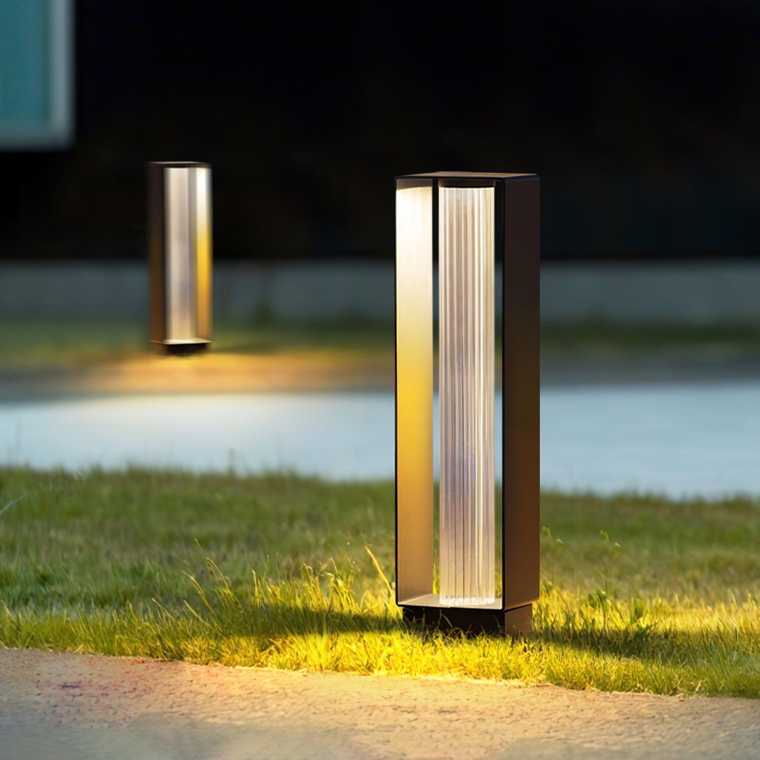 Frame Outdoor Post Floor Lamp