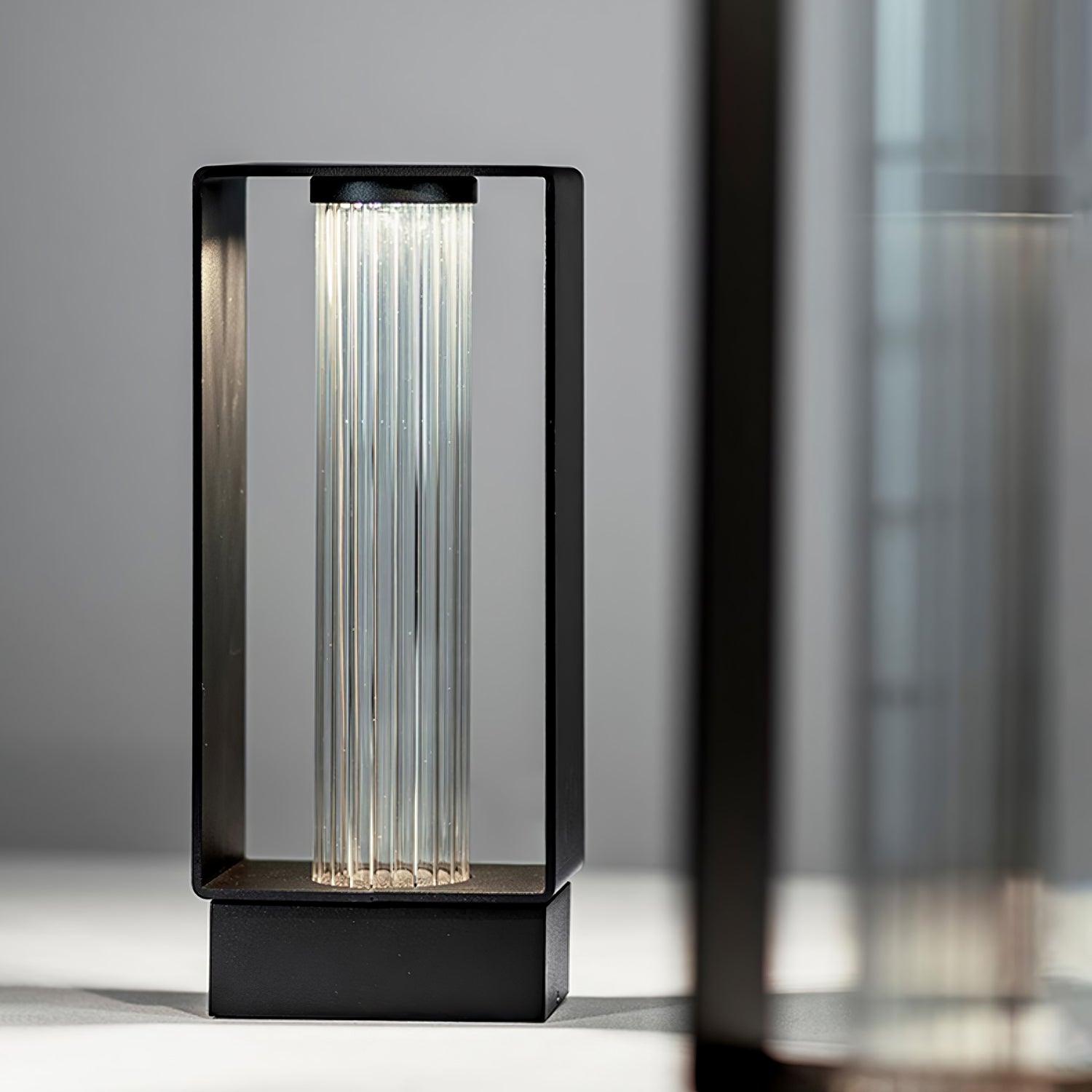 Frame Outdoor Post Floor Lamp
