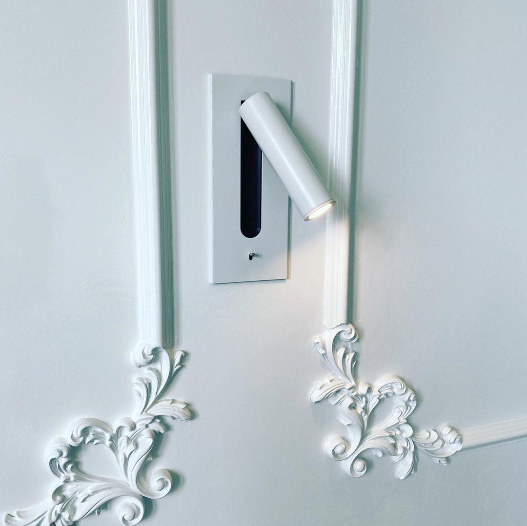 Folded Back Bedside Lamp bracket Wall Light, Bedside Table Lamp, detail 14