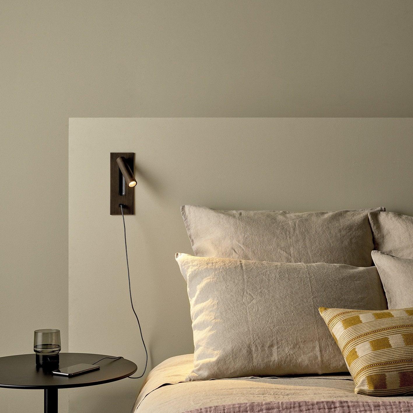 Folded Back Bedside Lamp bracket Wall Light, Bedside Table Lamp, detail 5