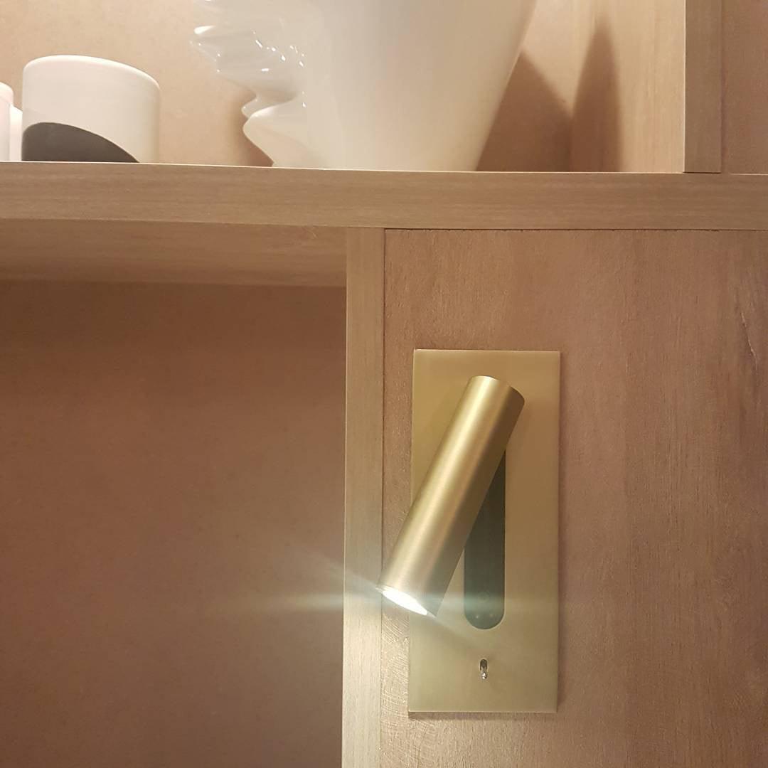 Folded Back Bedside Lamp bracket Wall Light, Bedside Table Lamp, detail 10