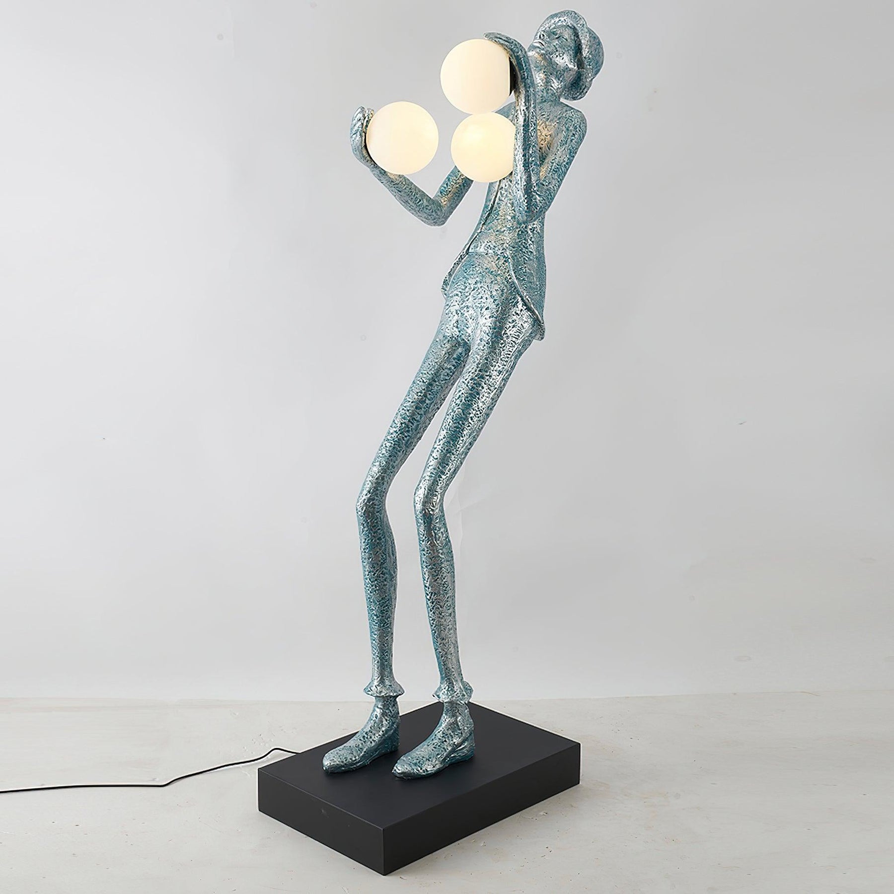 Gentleman Sculpture Floor Light, Floor Lamp, detail 30