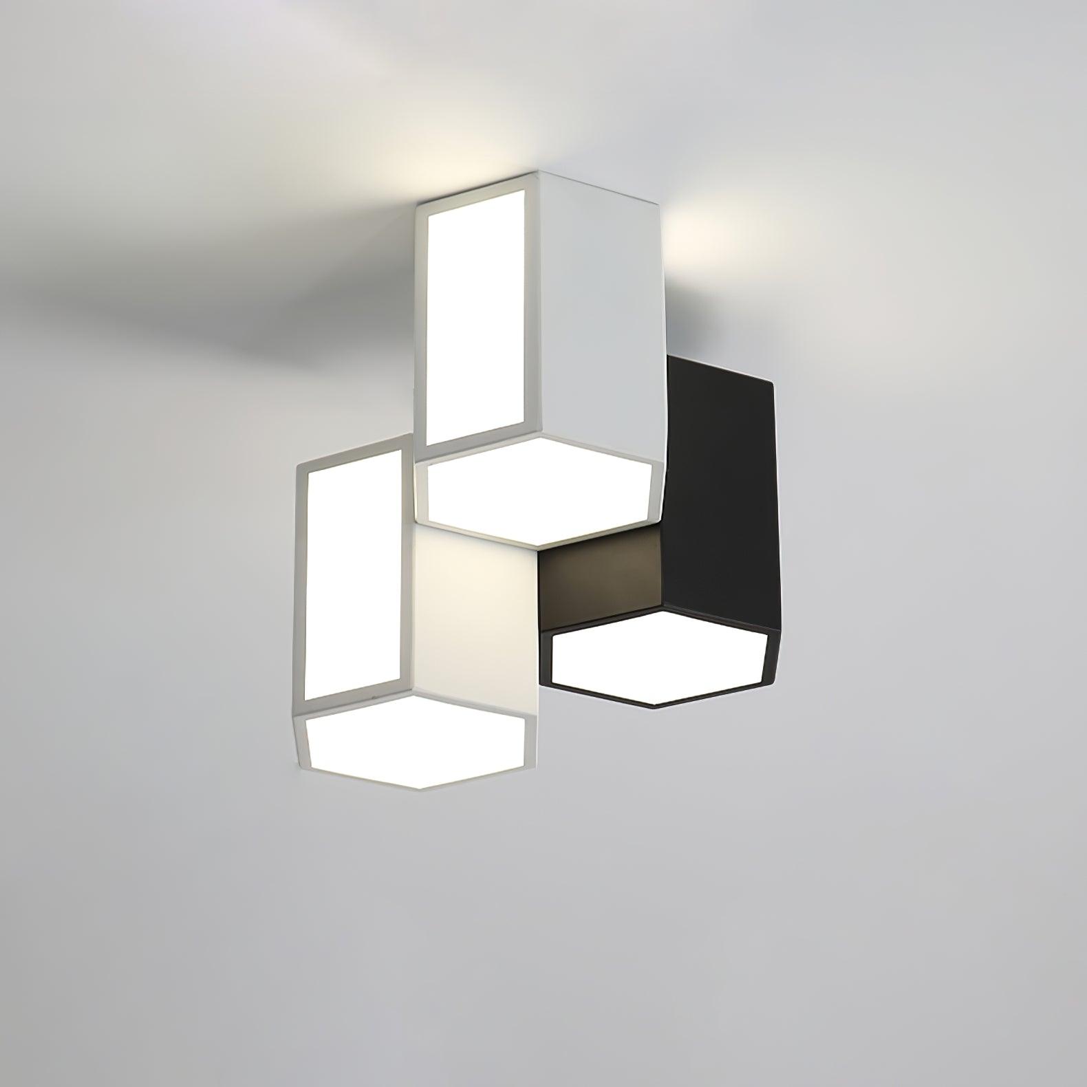 Geometric Collection Flush Mount Light Ceiling Light