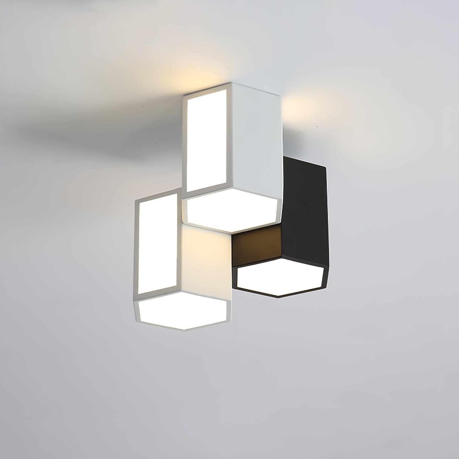 Geometric Collection Flush Mount Light Ceiling Light