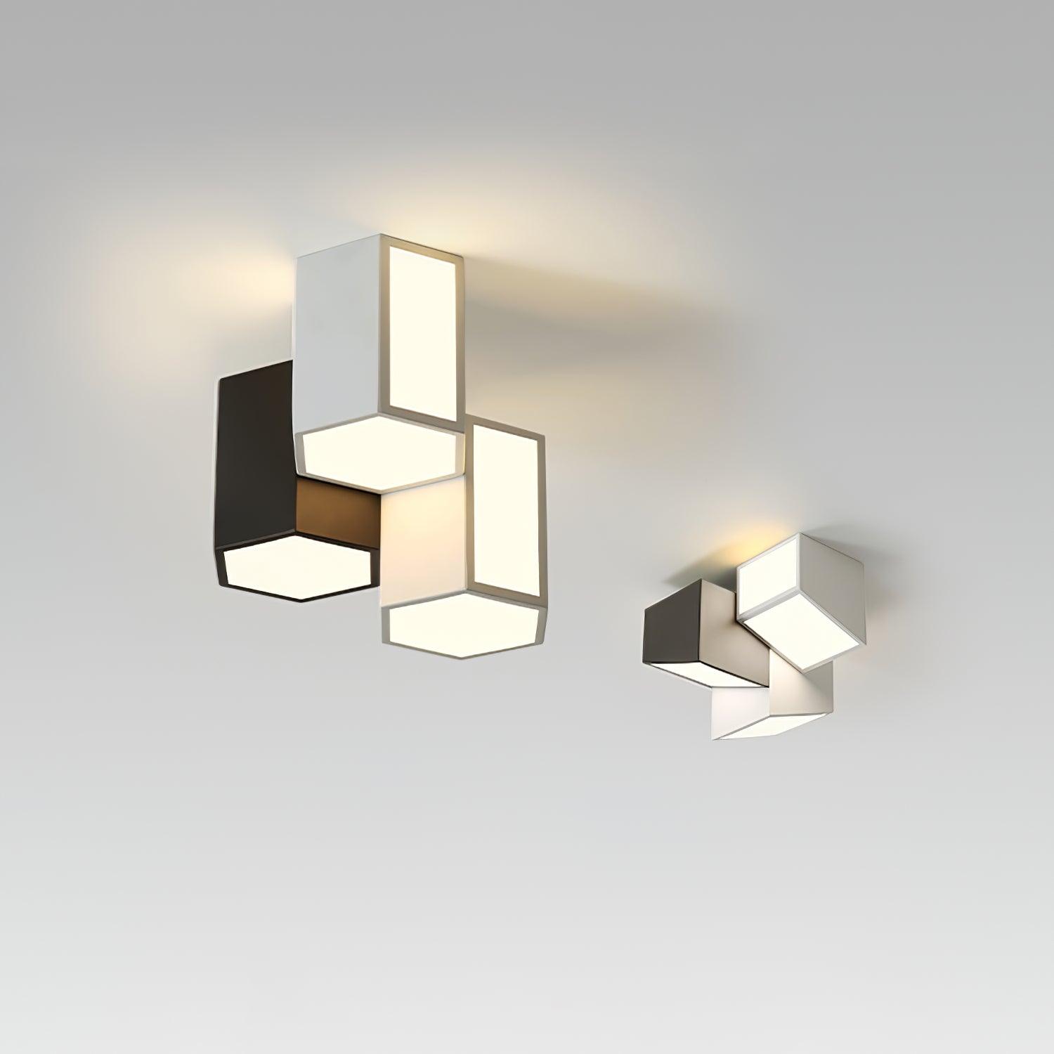 Geometric Collection Flush Mount Light Ceiling Light