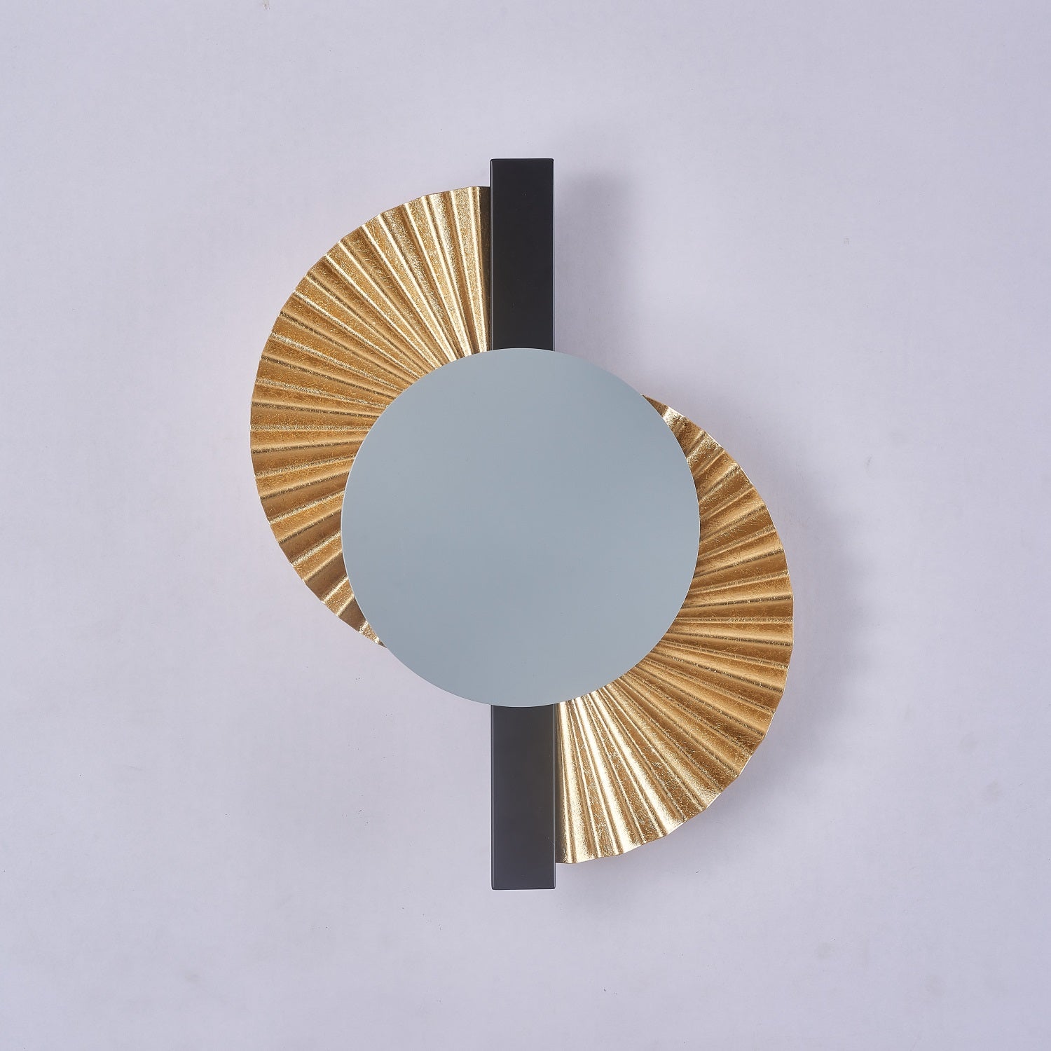 Gilded Fan Wall Sconce