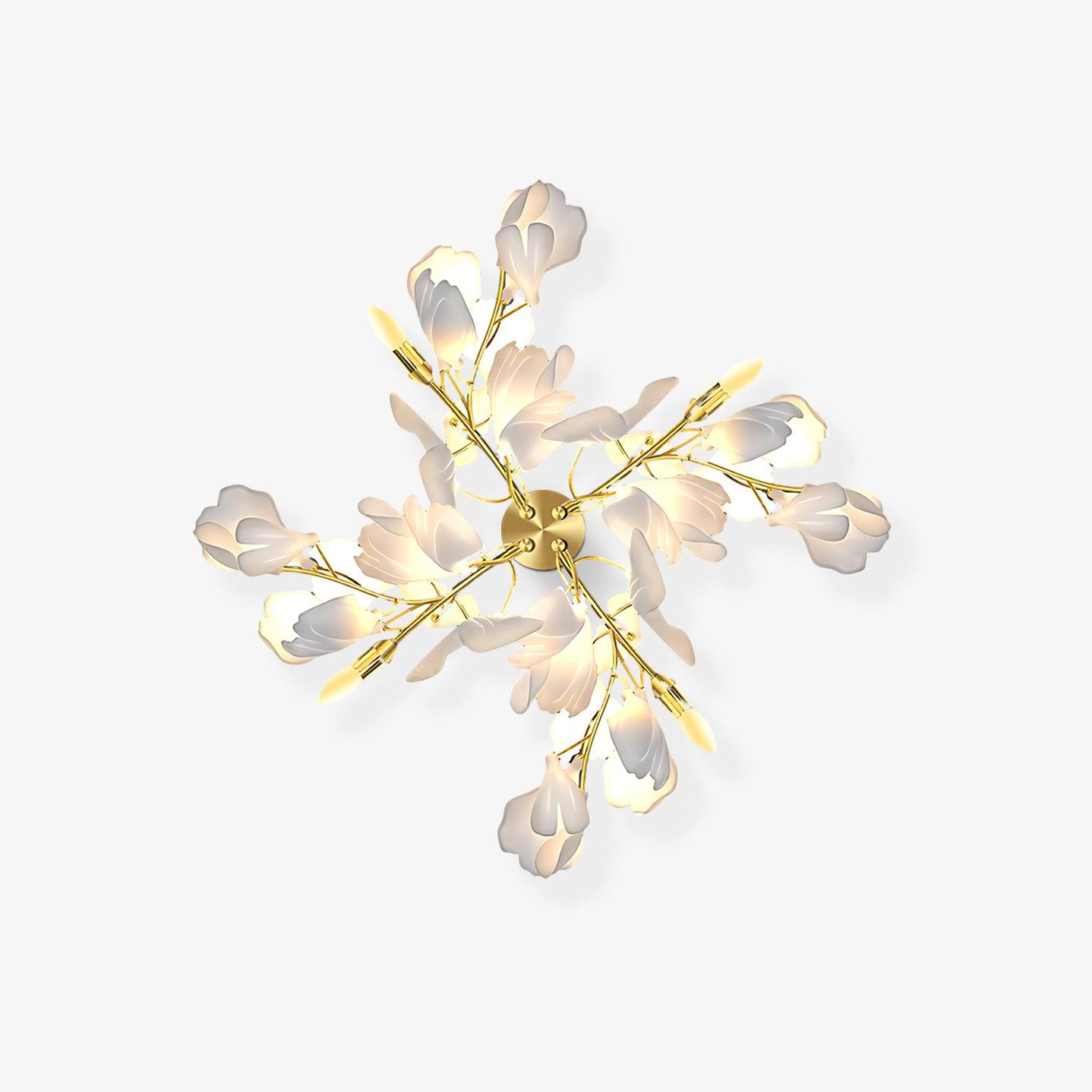 Gingko Flowers Wall Sconce