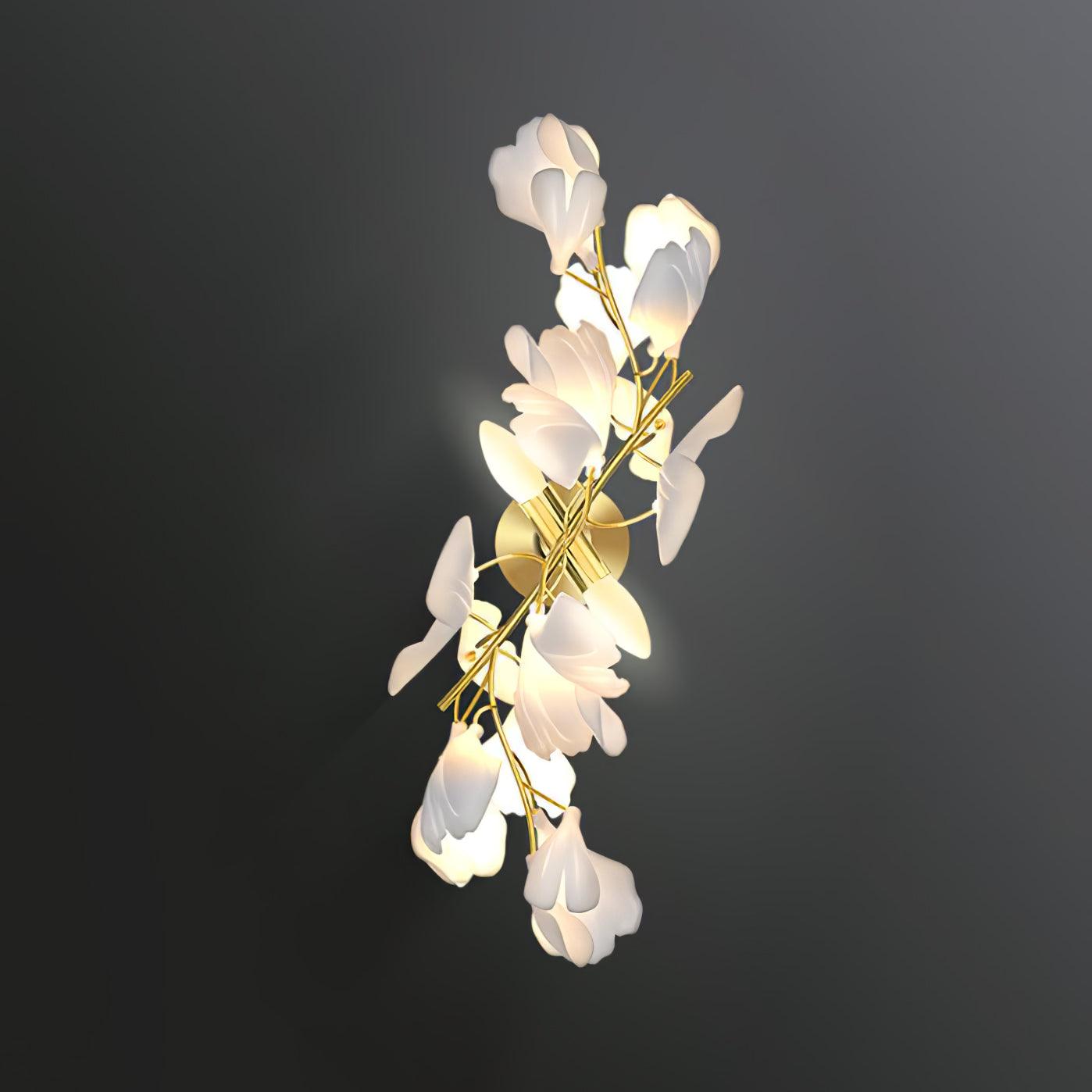 Gingko Flowers Wall Sconce