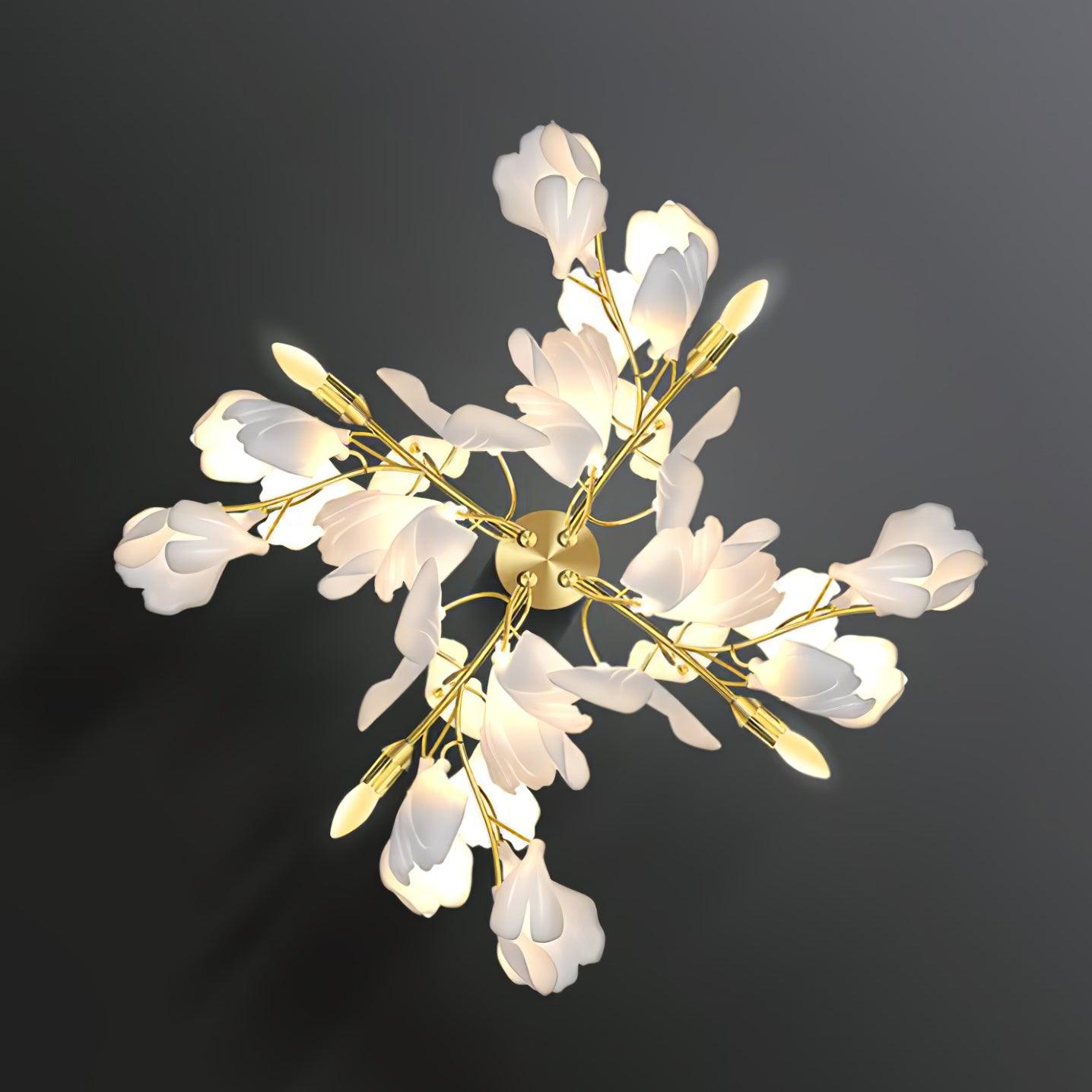 Gingko Flowers Wall Sconce