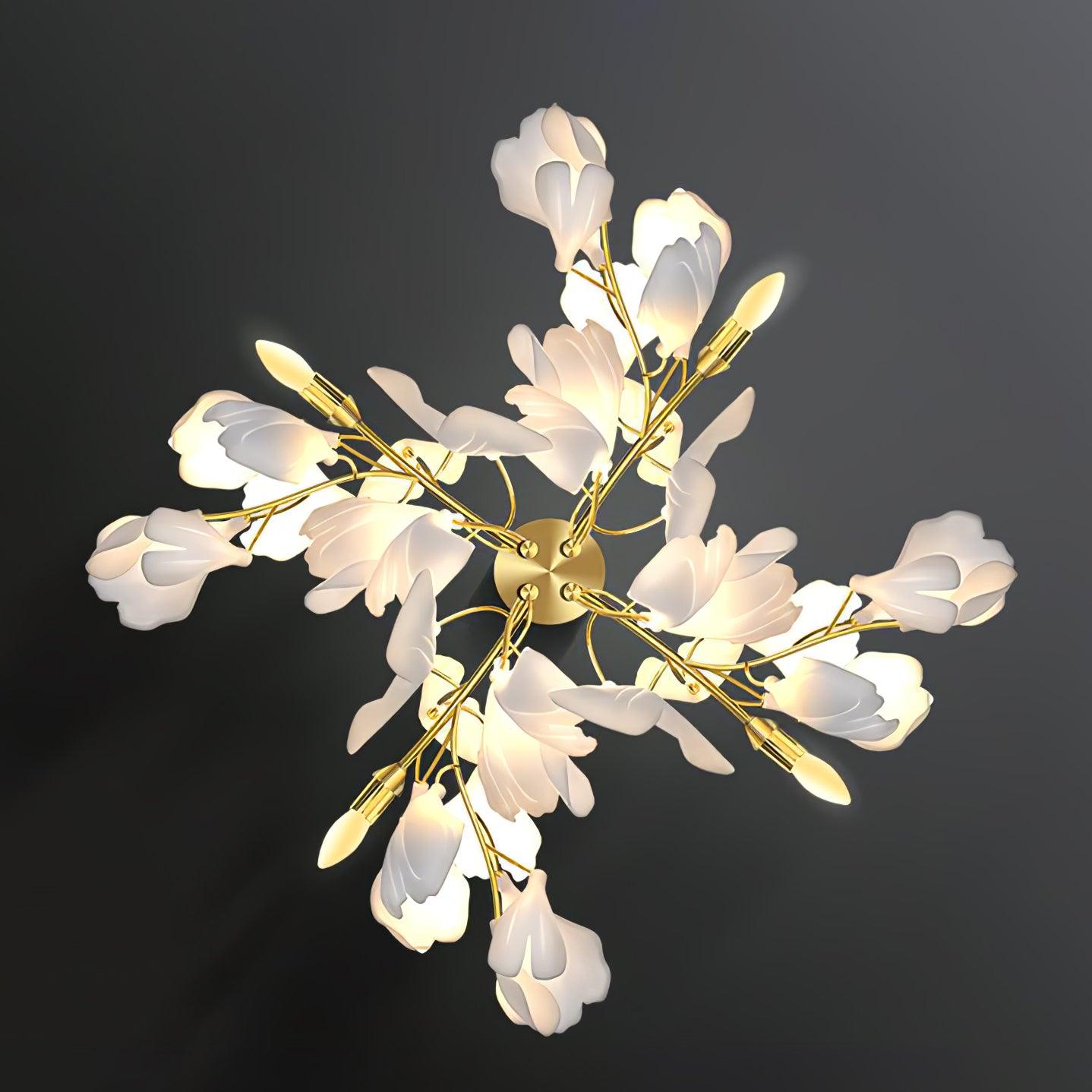 Gingko Flowers Wall Sconce